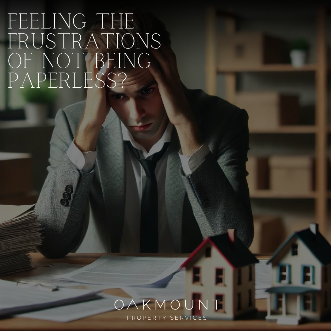 Feeling overwhelmed by the mountain of paperwork that comes with managing your properties? You're not alone 😥
The frustration of keeping up with paper admin can be a real burden. But it doesn’t have to be. At Oakmount Property Services, we help take the stress away by digitising all your property management tasks. Say goodbye to endless stacks of paper and hello to streamlined, efficient digital management sent directly, and integrated with Xero or Quickbooks.
Let us help you take control of your portfolio, so you can focus on what matters most 👍
Contact us today and experience the difference.
☎️ 0161 250 5735
📩 rs@oakmount.uk
#PropertyManagement #GoPaperless #OakmountPropertyServices #StressFreeLiving #EfficiencyMatters