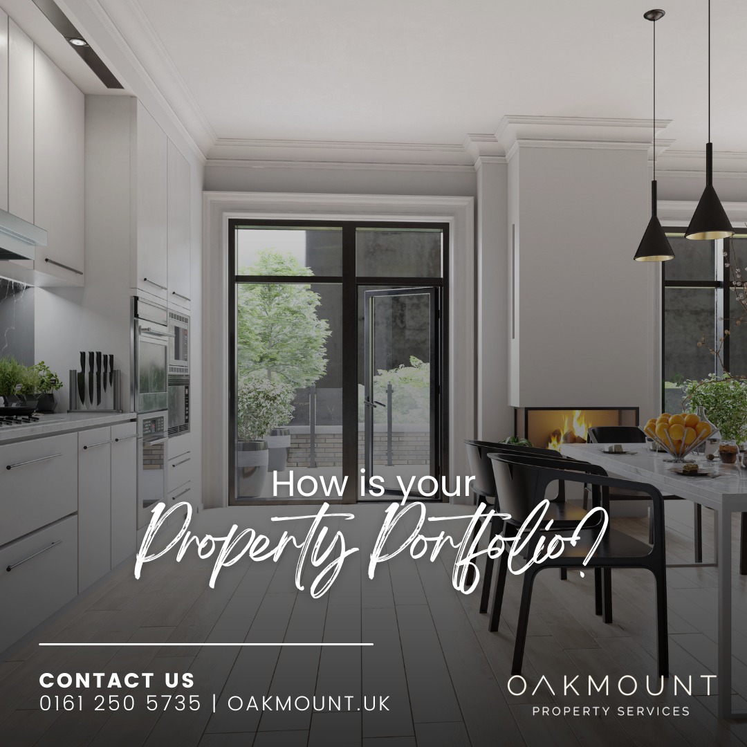 At Oakmount Property Services, we understand that managing multiple properties can be a complex task 😥
Our team of experts are here to help you assess and optimise your property portfolio, ensuring it's delivering the returns you deserve.
Whether you're a seasoned investor or just starting, we provide tailored solutions to enhance your portfolio's management.
Let us handle the details, so you can focus on what matters most 📈✨
Get in touch today!
Ready to make property management easier?
☎️ 0161 250 5735
📩 rs@oakmount.uk
🔗www.oakmount.uk
#PropertyPortfolio #InvestmentManagement #OakmountPropertyServices #Outsourcing #Finances #PropertyAdmin #PropertyOwner #SmartSpending