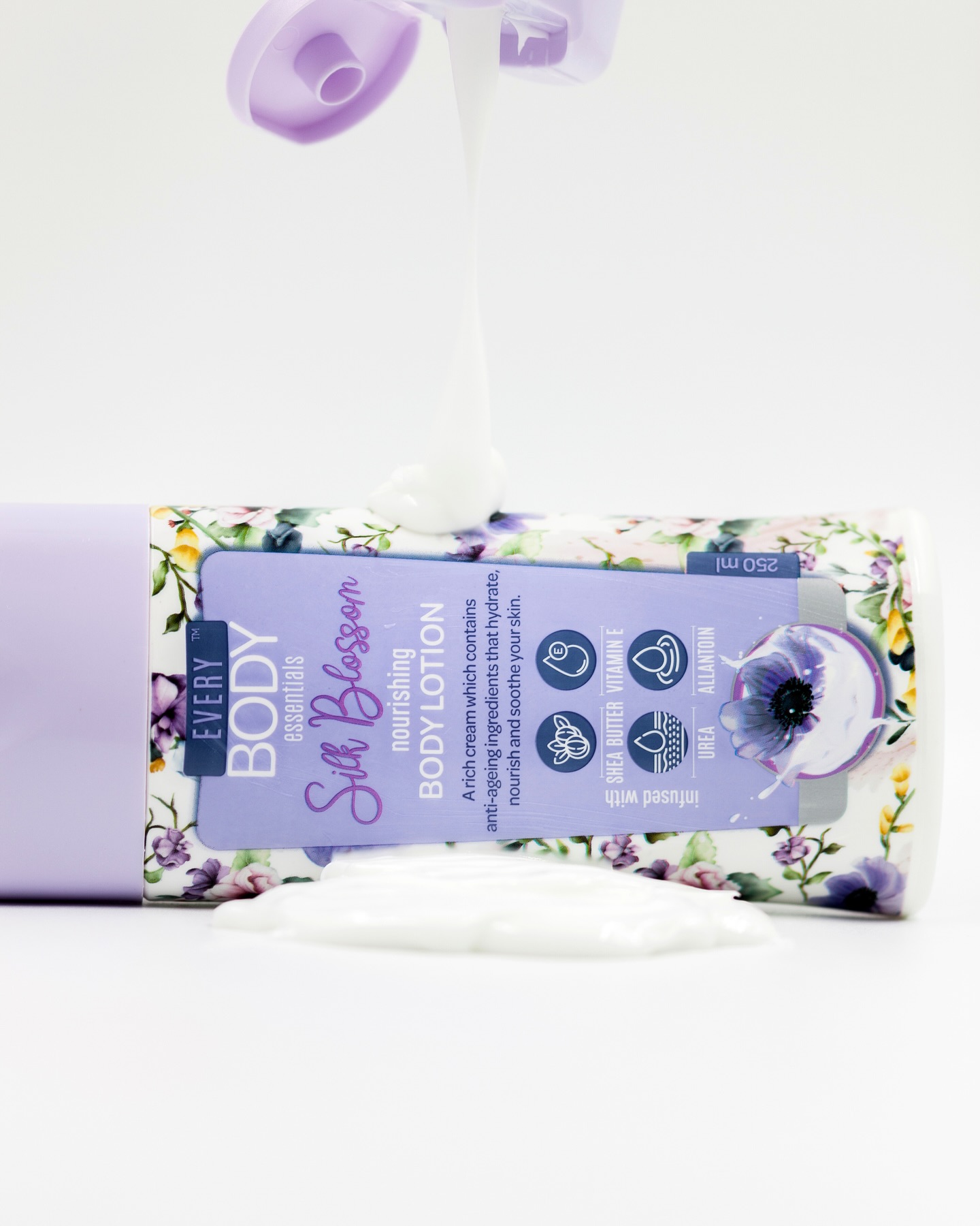 Indulge in the ultimate skincare ritual for radiant results, every day ✨
🌸 Shop our Silk Blossoms Body Lotion online | Link in bio.
#skincareforall #everybodyessentials #essentialskincare #skincarebrand #skinwellness #simpleskincare #healthyskinisin #skincareproductsthatwork #skincarethatworks #skincarethatcares #southafricanskincare #vitamine #urea #bodylotions #bodycare #bodycareproducts #antiageing #skinhydration #moisturiser