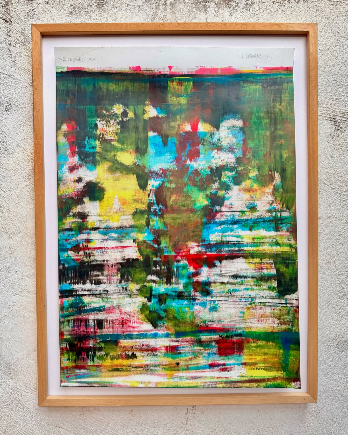 Tricromia2 v04 Acrilico sobre papel 42x59 cm 2024
#acrilicpainting #arte