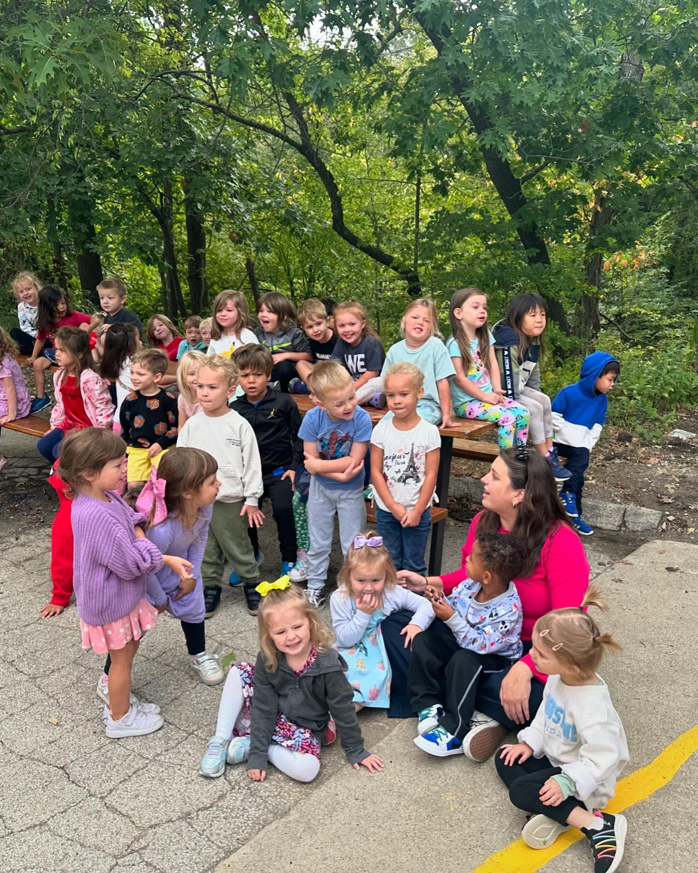 Our Early Childhood students got a big surprise this morning! Over the last several days our Early Childhood teachers and some wonderful parents have made some incredible changes and upgrades to our mud kitchen space!