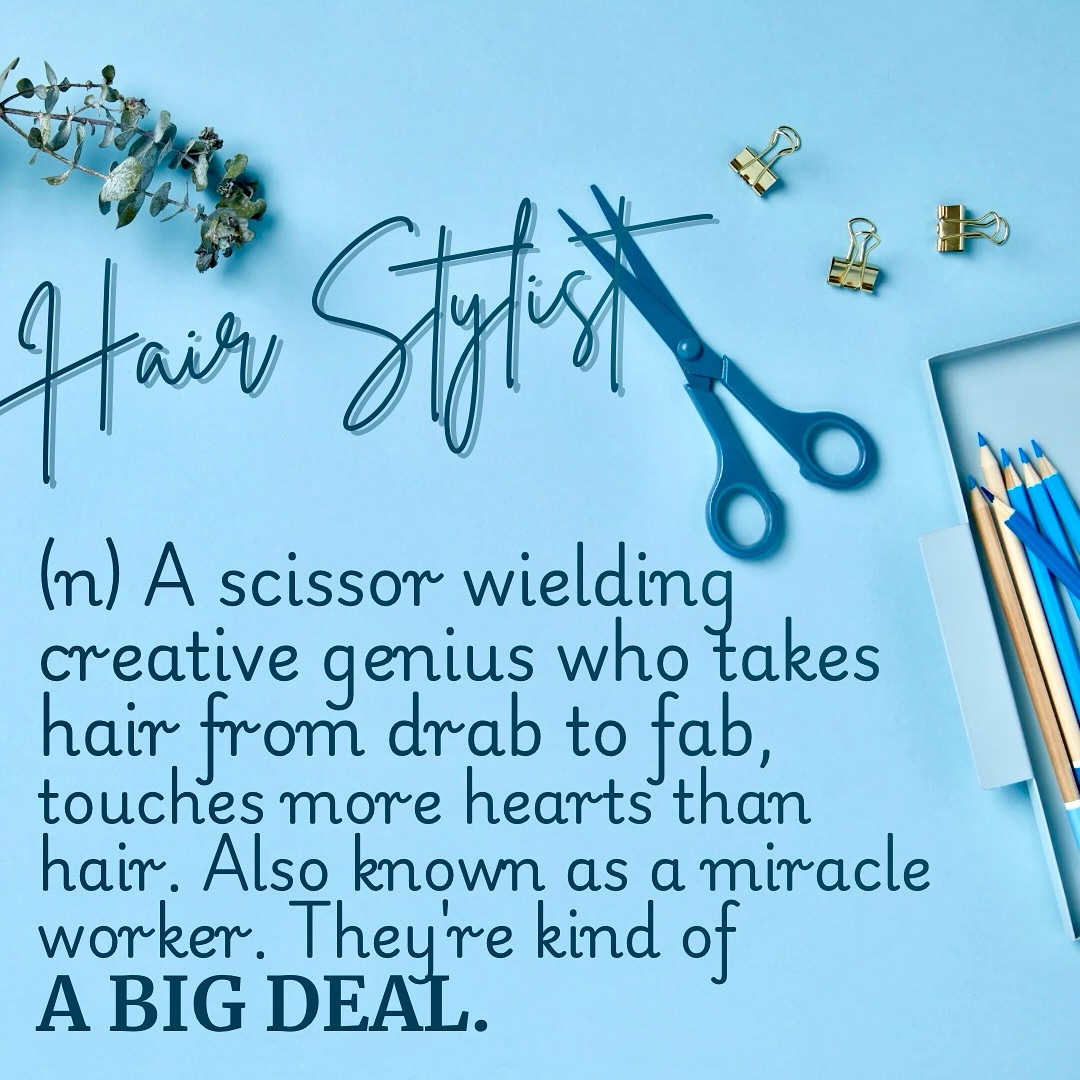 #wednesday #bestday #makeadifference #behindthechair #hair #japanesesteel #hairstylist #salon #hairsalon #