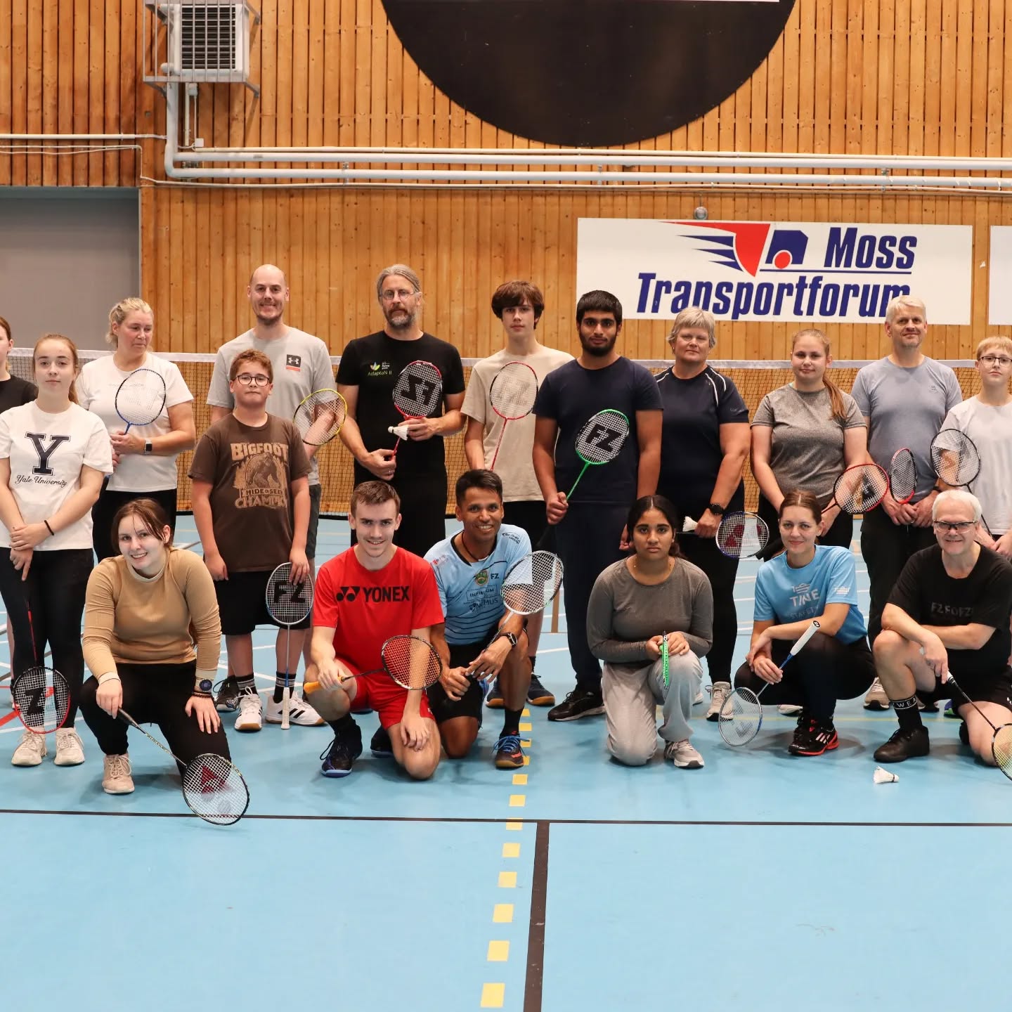 Stas med full hall under helgens intensivkurs! Les mer på www.mossbk.no #norgesbadmintonforbund #Oslofjorden Badmintonkrets #badmintonforalle #infinitum #norprofil