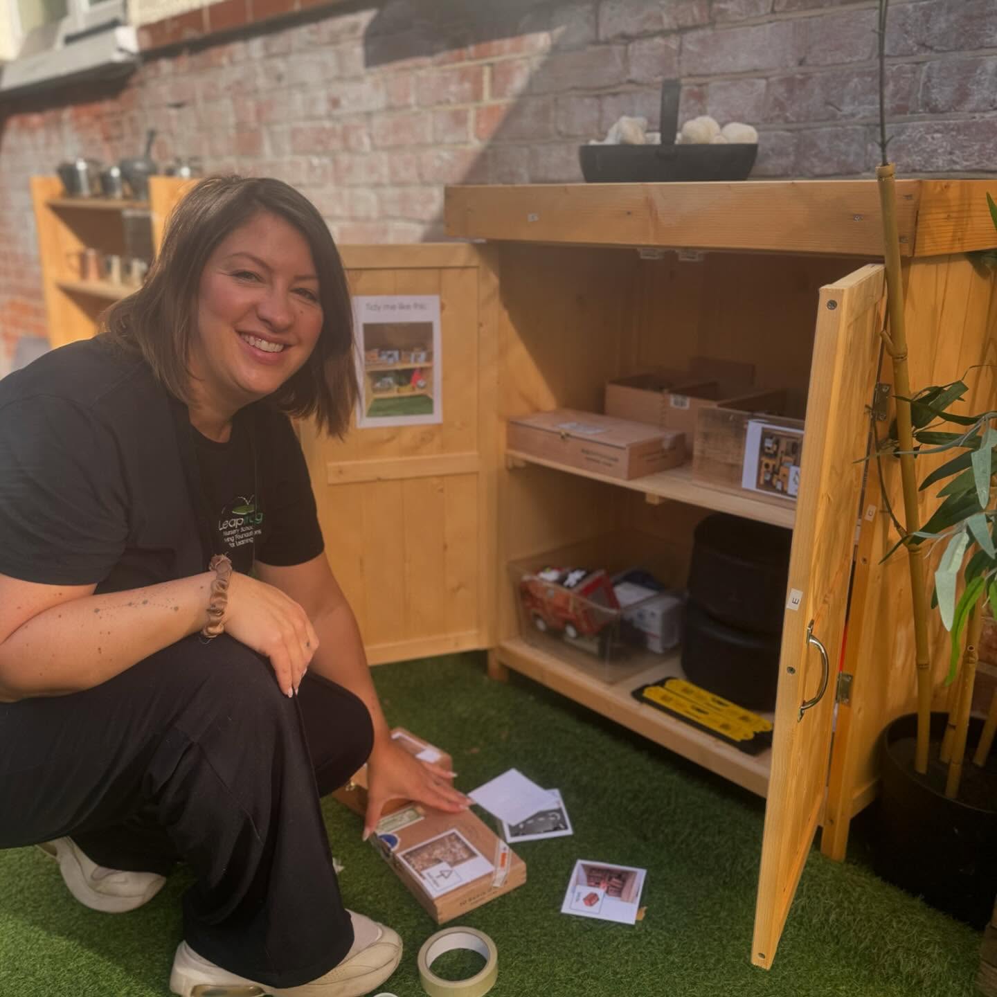 Thank you to our assistant general manager 🙏 for making our new outdoor cupboards so fantastic for the children.
What we do without your organisation and incredible visual making skills? 👑 💚 making our environments lovelier everyday #teamwork #eyfs #ideas #classroom #learning