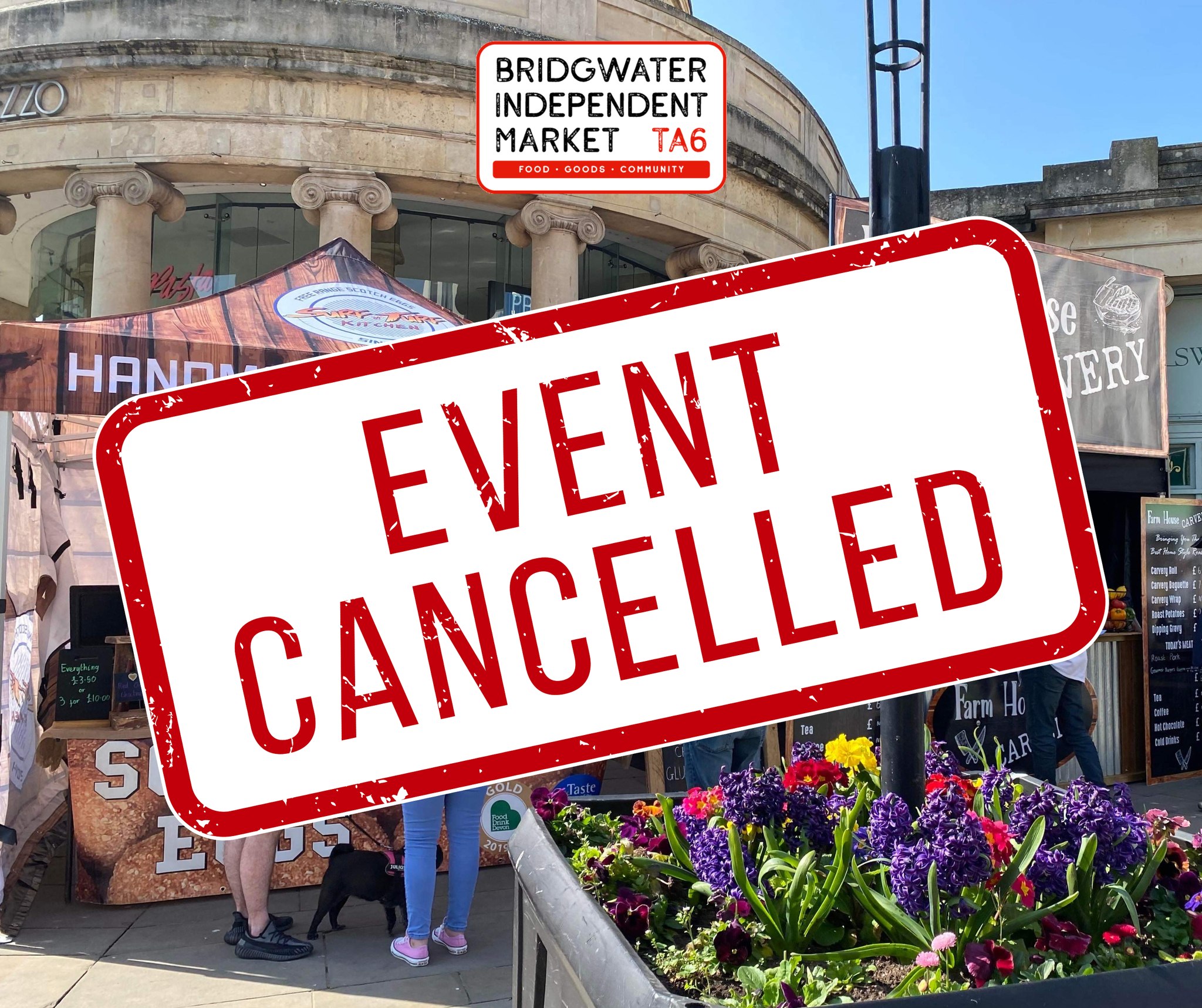 💥💥Newsflash 💥💥
I have had to make the difficult decision to cancel the Bridgwater Independent Market this Sunday 29 September due to the high winds forecast. I have notified our traders, who are all obviously disappointed, but their safety and that of visitors to the market is always our priority.
The good news is that the Market will be back on Sunday 27 October with a special Halloween-themed Market, with live entertainment, in collaboration with @thecobblestonesuk
More information will be available in the next couple of weeks, and I am sorry again that we won't see you in Bridgwater this Sunday.
Michelle x
#eventcancelled #bridgwater #somerset #sundaymarket #flippingwesther #weatherforecast
@gibbinsrichards @bridgwater_mercury @bridgwatertownteam @whats_on_somerset