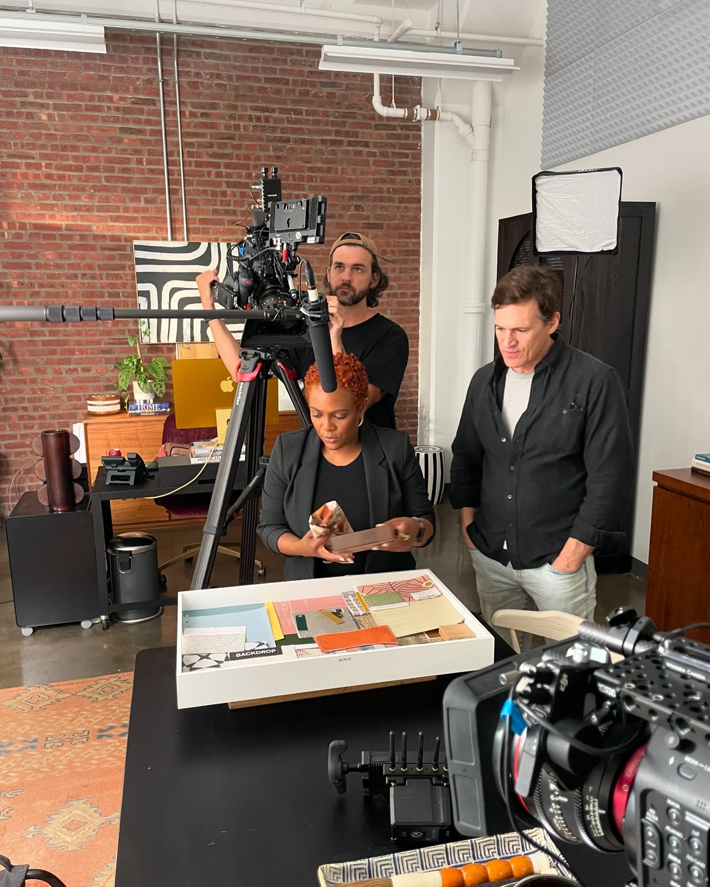 I had the pleasure this week of shooting something special with @david_boatman @boatman_media. I can’t wait to share what we were working on! @nysid
PS - Copper is officially my Fall and Winter hair color. 🧡