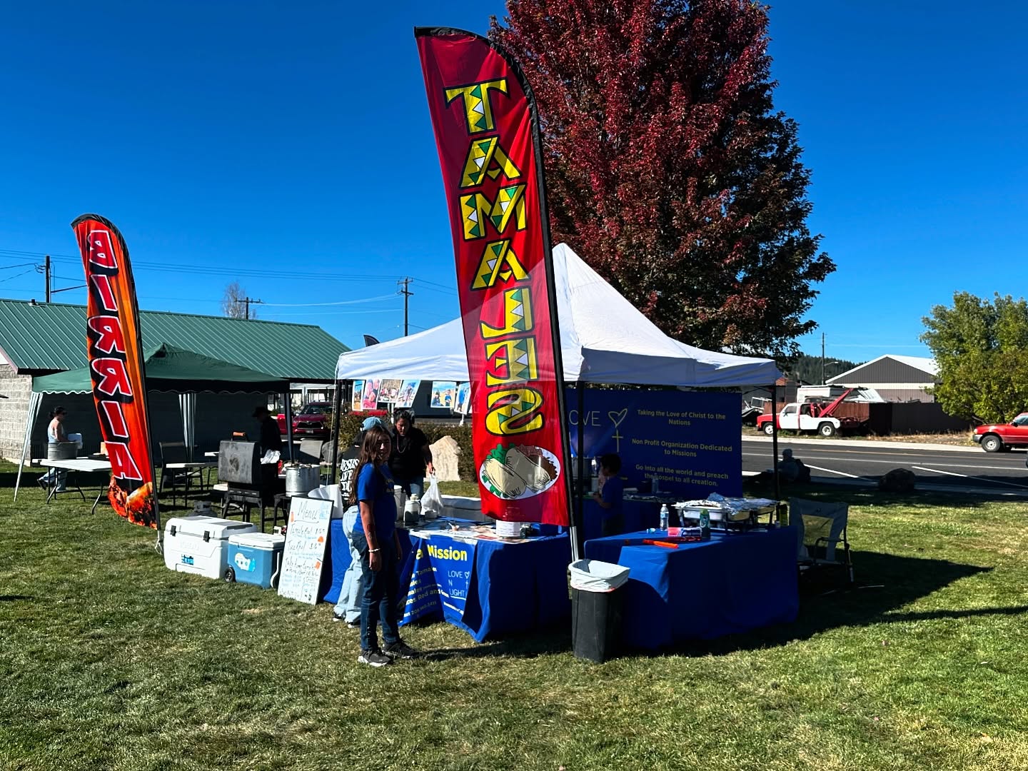Tamales on a Mission has wrapped up our last Market / Festival for a while! Thank you all for the support, we return to Mexico in 3 weeks! If you are looking for Holiday tamales or tacos, let us know! Send a message or text us at 208-960-2411! Thank you all for a great season!