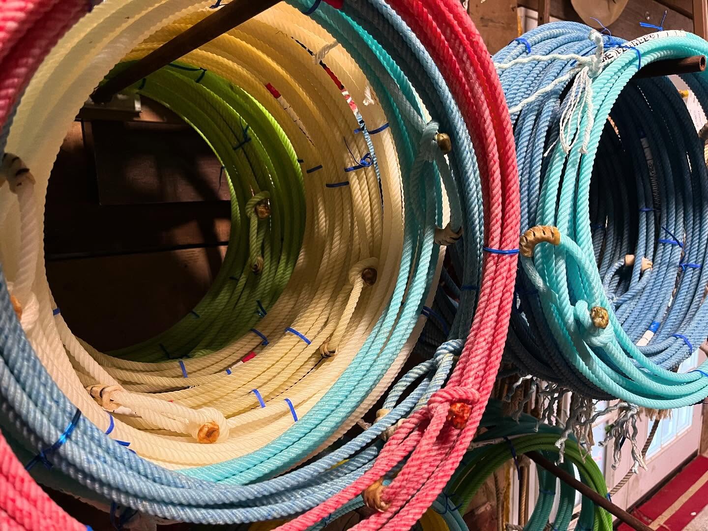 ๐จ Seconds ๐จ prices are shipped- call 844-347-6737 or leave email below for invoice
10- SSS calf ropes $150
18 XS/S head ropes $350
15 Ms/M heel ropes $300
15 M/HM heel ropes $300
15 assorted ranch ropes 35/45โ $300