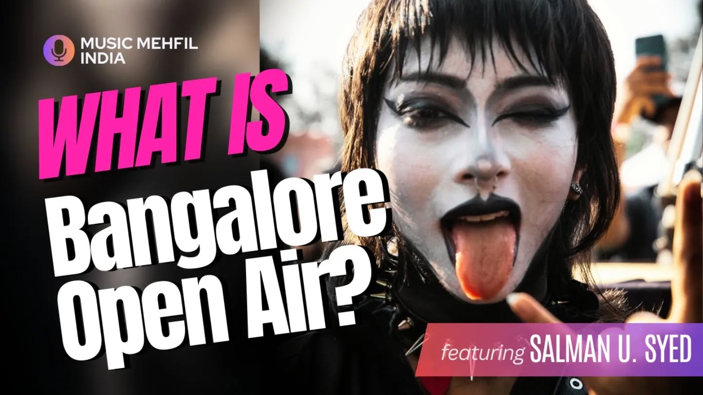 What Is Bangalore Open Air?
.
In this episode of ‘What Is’, we embark on the inspiring journey of Bangalore Open Air. Discover the vision, the artists, and the energy that fuel Bangalore Open Air, India’s biggest heavy metal festival. Explore the challenges behind organizing this iconic event, which also serves as the platform for the India leg of the prestigious Wacken Metal Battle.
.
Salman U Syed, a dedicated metalhead and the visionary behind Bangalore Open Air, has established India’s premier heavy metal music festival, uniting international and Indian metal bands for an unforgettable, high-octane live experience.
.
What incredible endeavours we keep coming across, do share and let us know in the comments.
.
.
#bangaloreopenair #indianmetalscene #indianmetalheads #indianmusicdiaries #storiesofmusic #indianmusicscene