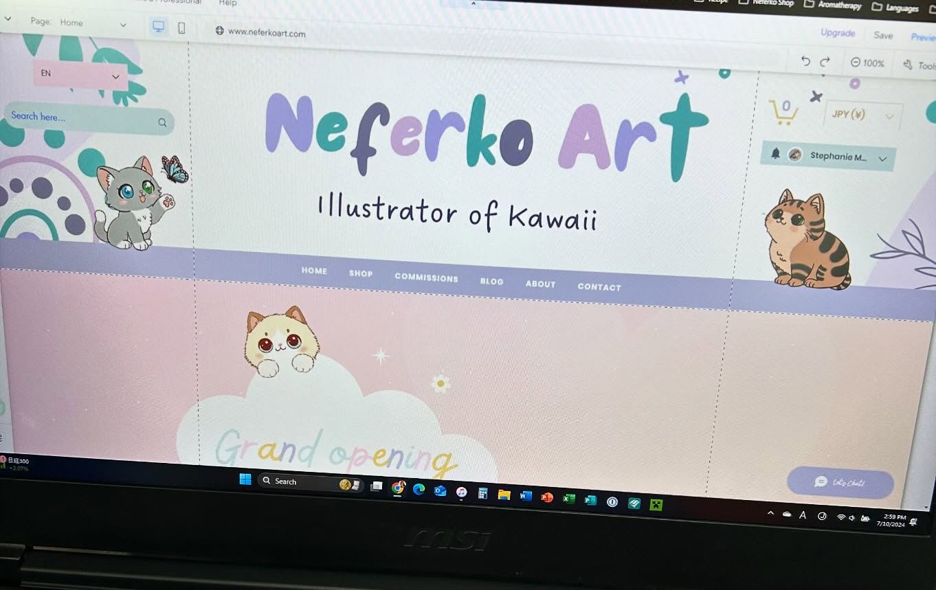 Hi Fwens! 👋
I’ve been working on my website and automated mails today!! I think it’s almost done, I’ve just got to wait for a couple of things from the manufacturer I’m working with to arrive!
Unfortunately I don’t think I’ll get the Halloween stuff I worked on last year and the stuff I’m working on this year done on time, but it’ll be up in the shop for next year anyway!
I’ll be focusing more on some Autumn and Christmas themed things for now! I do hope I’ll be ready in November to open shop! I’ll keep you all posted anyway!!
#supportsmallbusinesses #stickershop #cutestickers #kawaiiart #kawaiiillustration #kawaiicats #kawaiiaesthetic #kawaiiartstyle #cutecats #websitecreation #wixwebsite #onlinestickershop