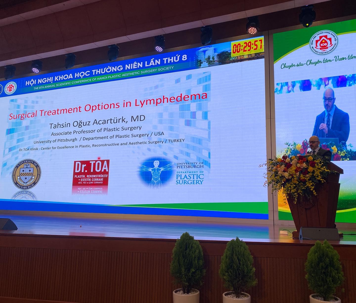 Lenfödem Cerrahisi - Davetli konuşmacı olarak geldiğim Vietnam Plastik Cerrahi Kongresi🇻🇳
Surgical Options in Lymphedema
#lenfödem #lipödem #liposuction #mikrocerrahi #Lymphedema #lva #Bypass #lymphnode
#estetikcerrahi #marmaris #muğla #plastikcerrahi #microsurgery #ankara #istanbul #izmir #bodrum #elephantiasis#filhastalığı #upmc #pittsburgh #fiziktedavi
#lenfdrenaj #lymphovenousbypass #liposuction #lymphnodetransfer