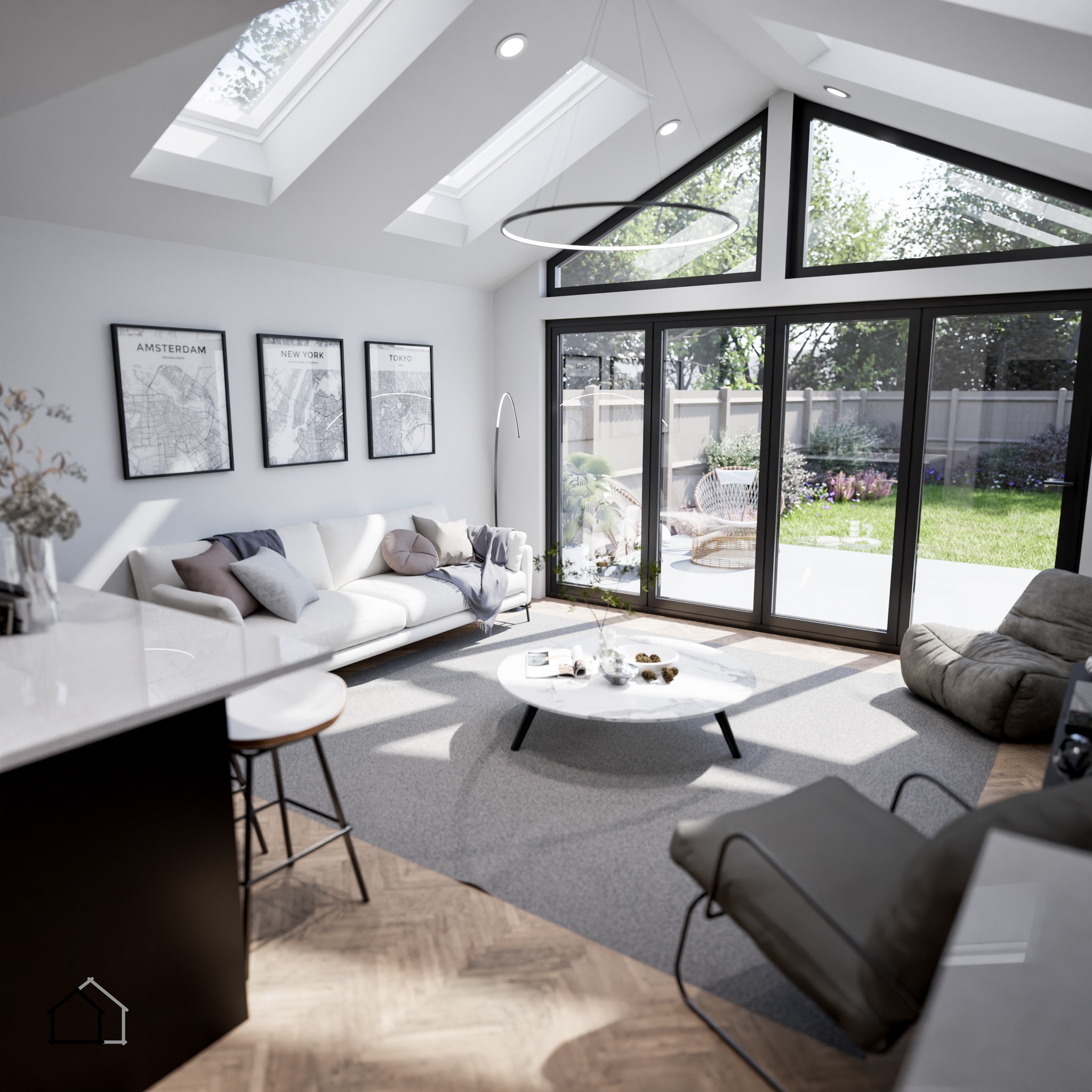 ✨ Project Spotlight: Bringing Light and Space to Life! ✨
Swipe through to explore the CGI visuals crafted to help our client envision their remarkable transformation. The glazed gable end and expansive bifold doors create a seamless connection between indoor and outdoor spaces, while the vaulted ceiling with skylights floods every corner with natural light.
This design captures our dedication to creating spaces that elevate daily living and turn our clients' dreams into reality.
What do you think of this design? I'd love to hear your thoughts in the comments!
#DreamSpaces #ArchitecturalDesign #ModernLiving #CGI #HomeTransformation #OpenPlanLiving #Render #render3d #HomeRenovation #designinspiration #extensions #renovation #interiordesign #remodel #transformation #moderndesign #architecture #visualart #visualization #building #project #design #southwales