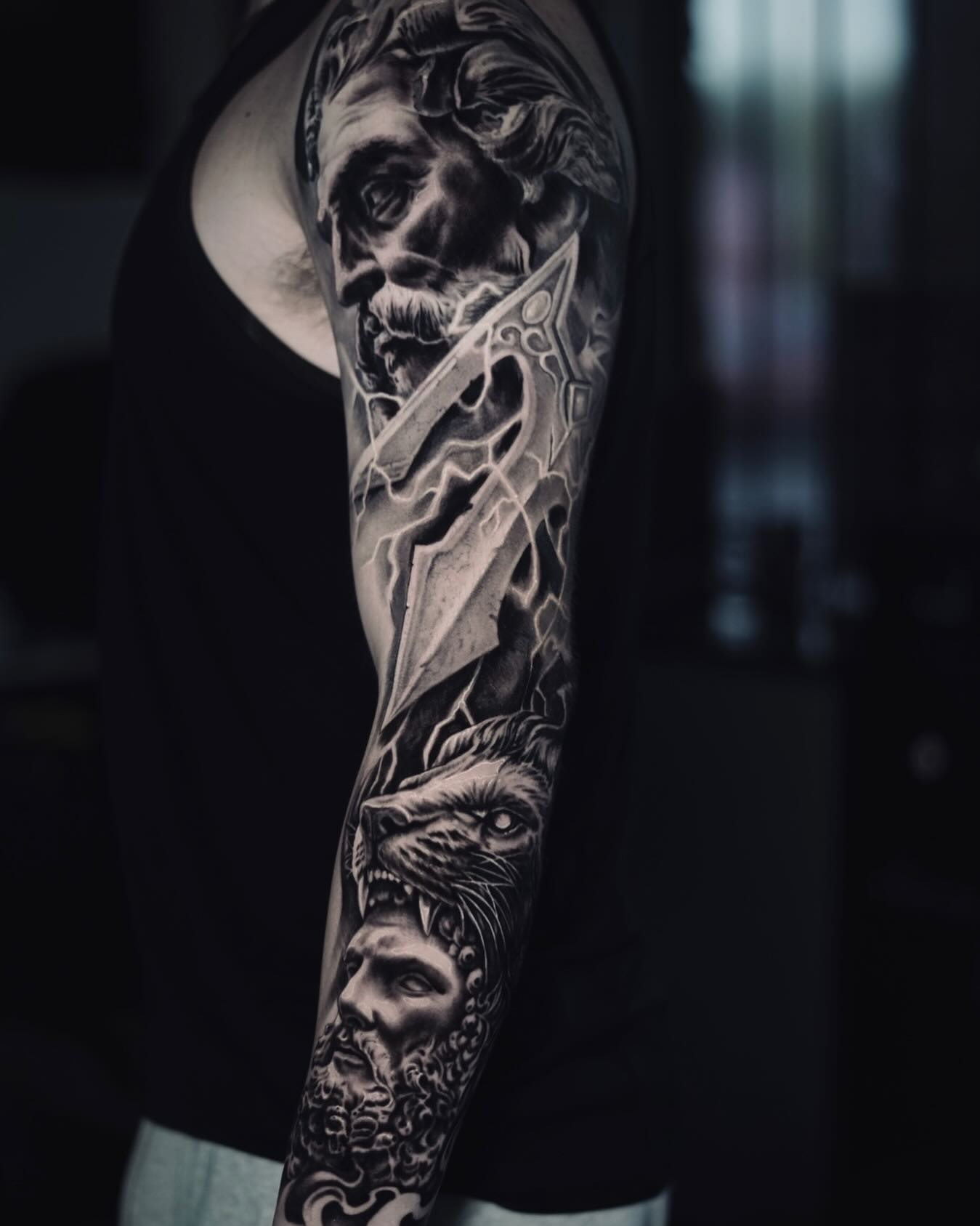 Custom sleeve done by terrerotatto_
.
#tattooartist#tattooideasforguys#tattoomodel#tattoolifeestudio#tattooink#tattoartists#tattosleeve