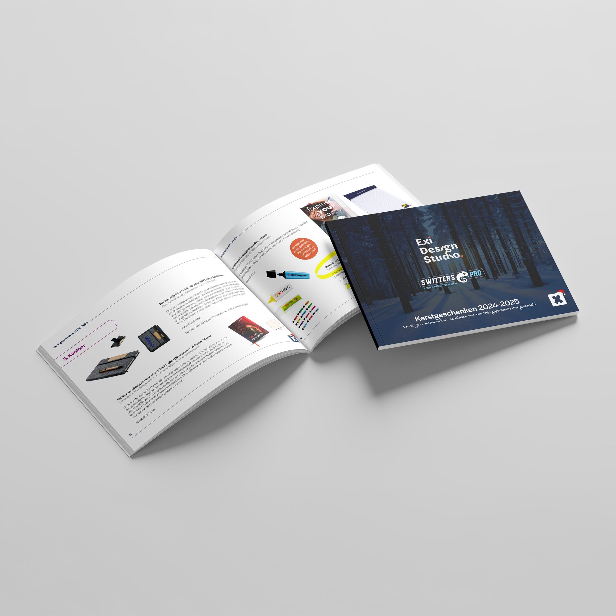 De Kerst- en eindejaarsperiode is in zicht 🤗.
Ben je op zoek naar dat ene ideale relatiegeschenk voor je klanten of een extraatje voor je medewerkers? Lees tot het einde en zie hoe wij jou kunnen helpen.
Ontdek de mogelijkheden bij @exi_design_studio en @switters_pro .
We sloegen de handen in elkaar en hebben een magische eindejaars- en kerstcollectie geselecteerd. 🎄Je kan er een mix vinden van promotiemateriaal en gepersonaliseerd textiel.
Zie je door de (kerst)bomen het bos niet meer?
Stuur ons uw vraag en we helpen u graag verder.
Met onze jarenlange ervaring vinden we vast en zeker het gepaste geschenk.
PS: Wil je onze eindejaarsfolder graag in je inbox zien landen? Geef een seintje!
No spam afterwords. Pinky promise!
#workandpromotionalwear #gifts #promotionalgifts #eindejaarsgeschenk