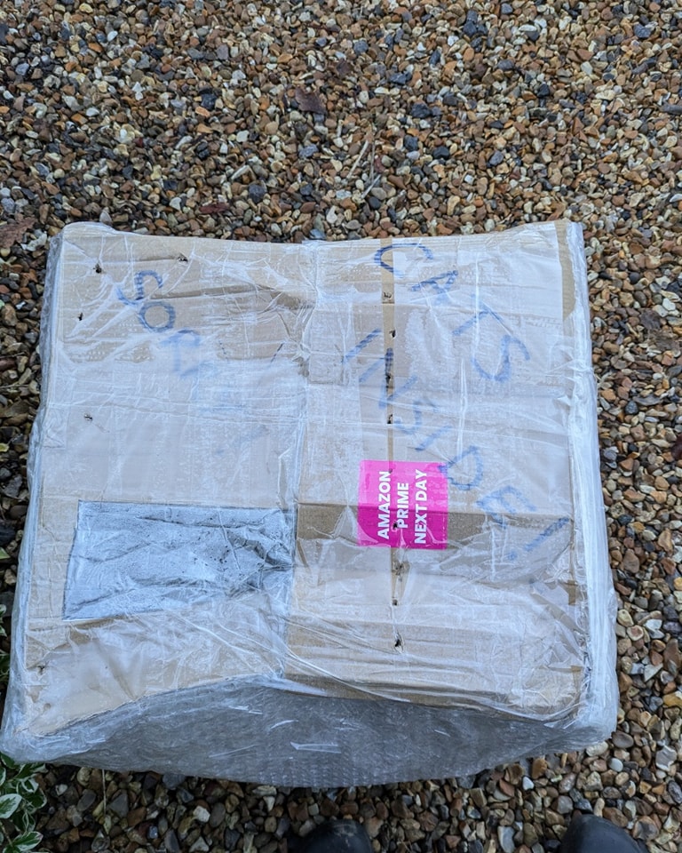 We were totally shocked this morning to find a cardboard box sitting outside our door with the words sorry cats inside on it.
We quickly brought the box in and opened it to find two very scared cats , after looking at our cameras they were abandoned by two people at 4.21 this morning so they were in the box for three hours before we found them.
The cats are in good condition and friendly, this is not a witch hunt we would like to know if anybody recognises these two gorgeous cats or has any information you can private message myself.
With 62 cats already and now another unexpected two mouths to feed
Like all rescues we are drowning and therefore if you can help in any way no matter how small we would really appreciate it
paypal.com/gb/fundraiser/charity/3231854