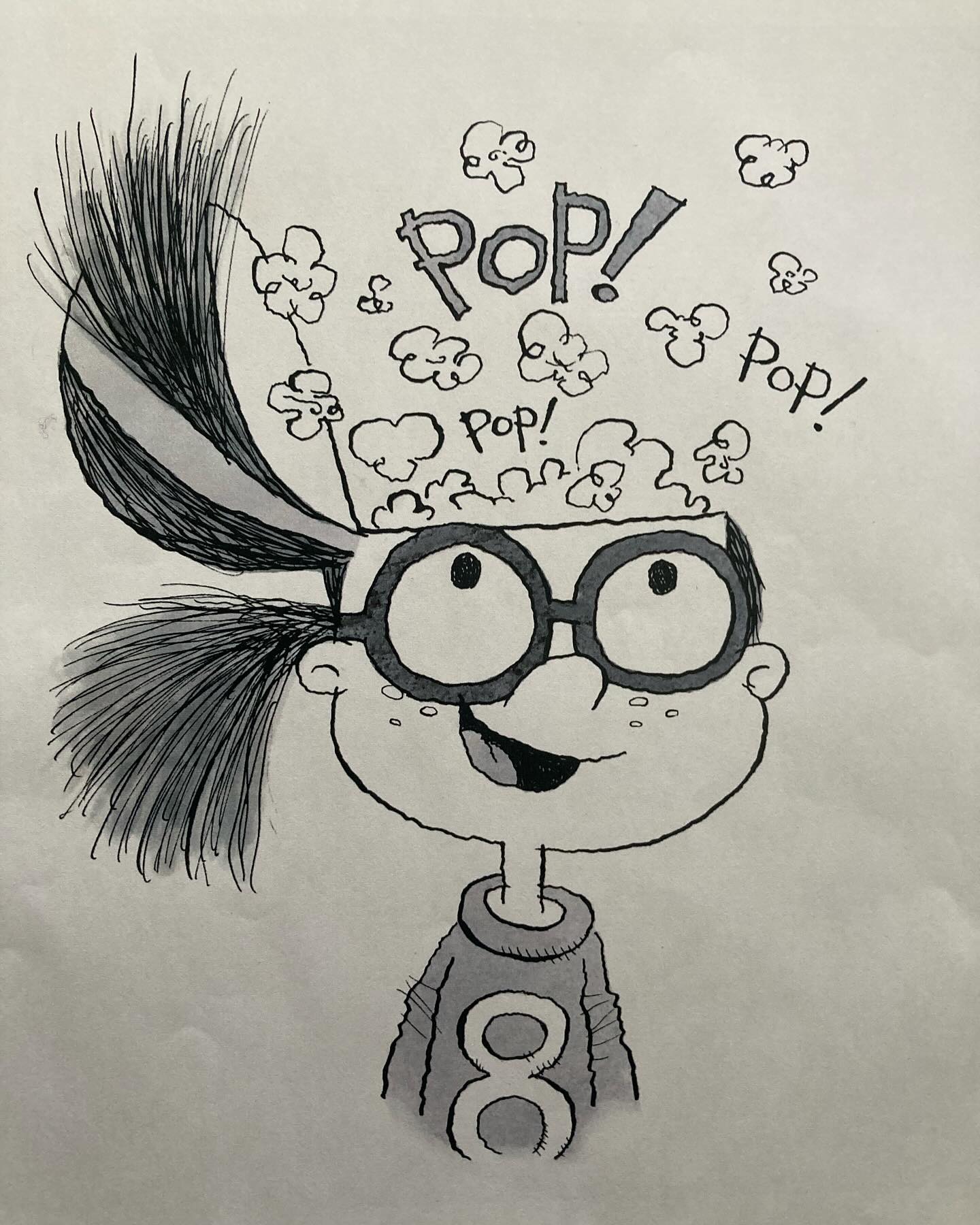 Here’s a picture of Addy McBean, a second-grade math whiz, who will star in a chapter book series that will be pubbed by Simon & Schuster starting in July 2024. Stacy Curtis is the illustrator and I’m the author! Whoopee!