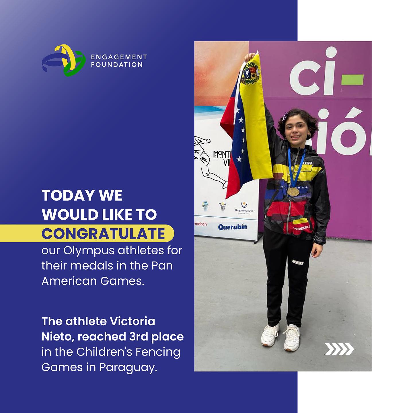 Congratulations to our Olympus athletes! 🥇🥈🥉 Their efforts and dedication at the Pan American Games in Chile and Paraguay have paid off. We are proud of their medals and proud to represent us with passion and talent🌟🏆👏
#PathAOlympus #InfiniteDetermination #OlympusProgram #Program #spor #Engagement