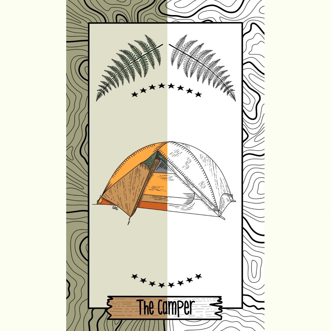 For those who love the vibes but not the effort… this one’s for you boo
#graphicdesign #design #digitalart #digitalmarketing #graphicdesigner #graphics #creative #designinspiration #graphic #artist #digitalillustration #illustration #logodesign #smallbusiness #sketchbook #nature #flora #fauna #flowers #animals #trees #mountains #environment #designwork #procreate #tarot #witchy #adventure #camping #tent