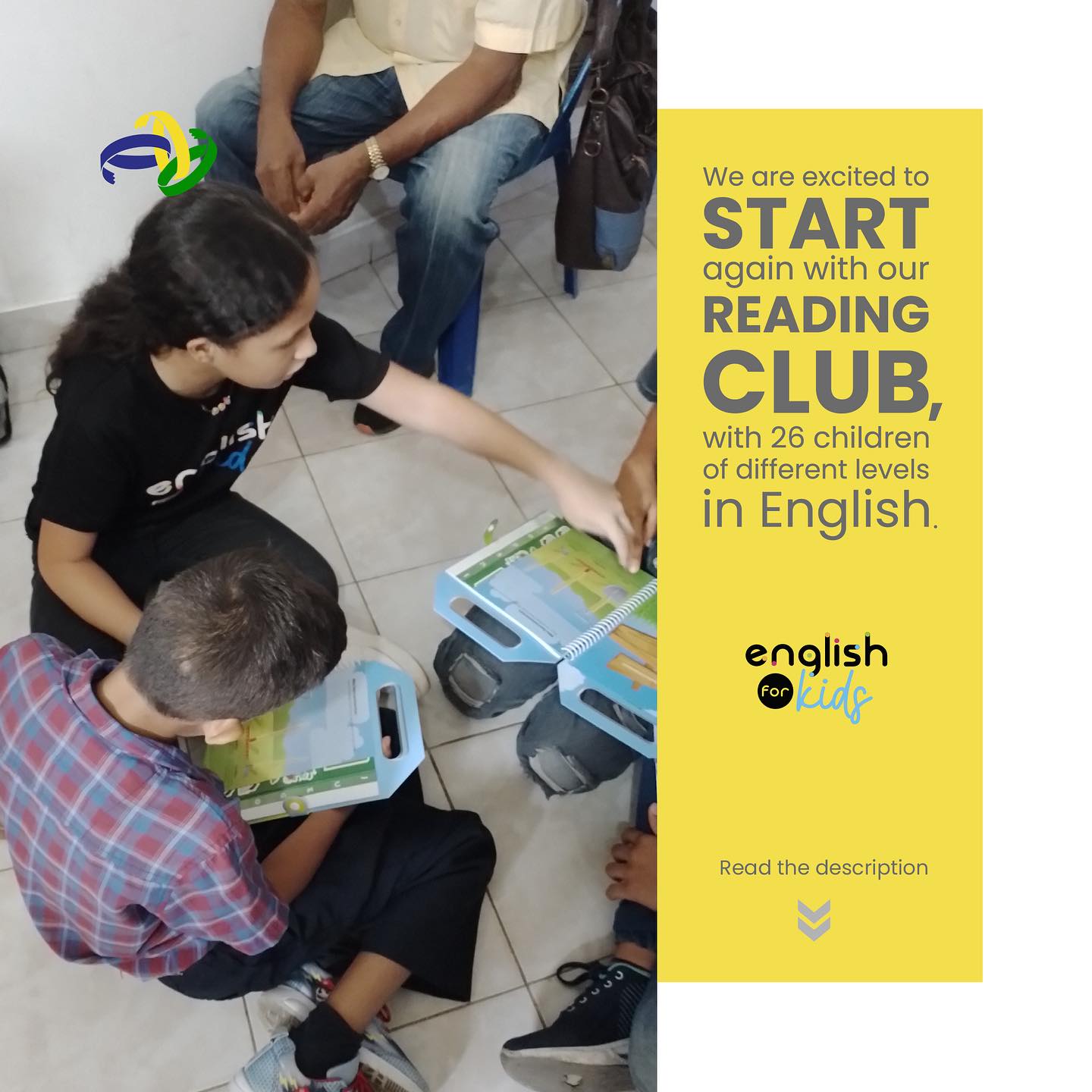 We are back with our reading club 📖✨! This time, we have 26 amazing kids participating, each with their own level of English proficiency. Each session has different dynamic activities and goals that our students will commit to achieve. 🎯🤓
Our little readers embark on a journey of discovery and learning, exploring new worlds and fresh perspectives, all while strengthening their English skills. 🗺️🌟
#book #englishlearner #englishlessons #onlineteaching #books #booksdonation #bilingualkids #found #foundation #EngagementFound