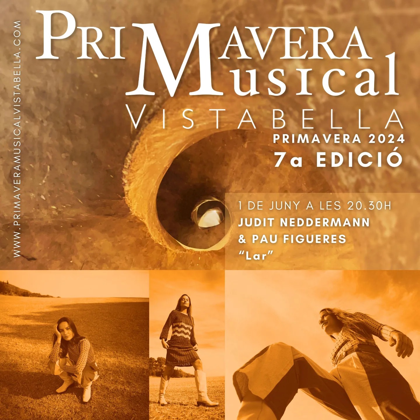 🎶 Dissabte us esperem amb @juditneddermann ! Un concert molt íntim, a duet amb el guitarrista @paufigueresmusic !
🗓 dissabte 01/06
🕖 20.30 h
🎟 Link a la bio
@ajlasecuita @dipta_cat @visit_vistabella
@marcguerris @agendaconcerts.cat @agendacultural_cat @agendatgn #primaveramusicalvistabella
#lasecuita
#vistabella #juditneddermann