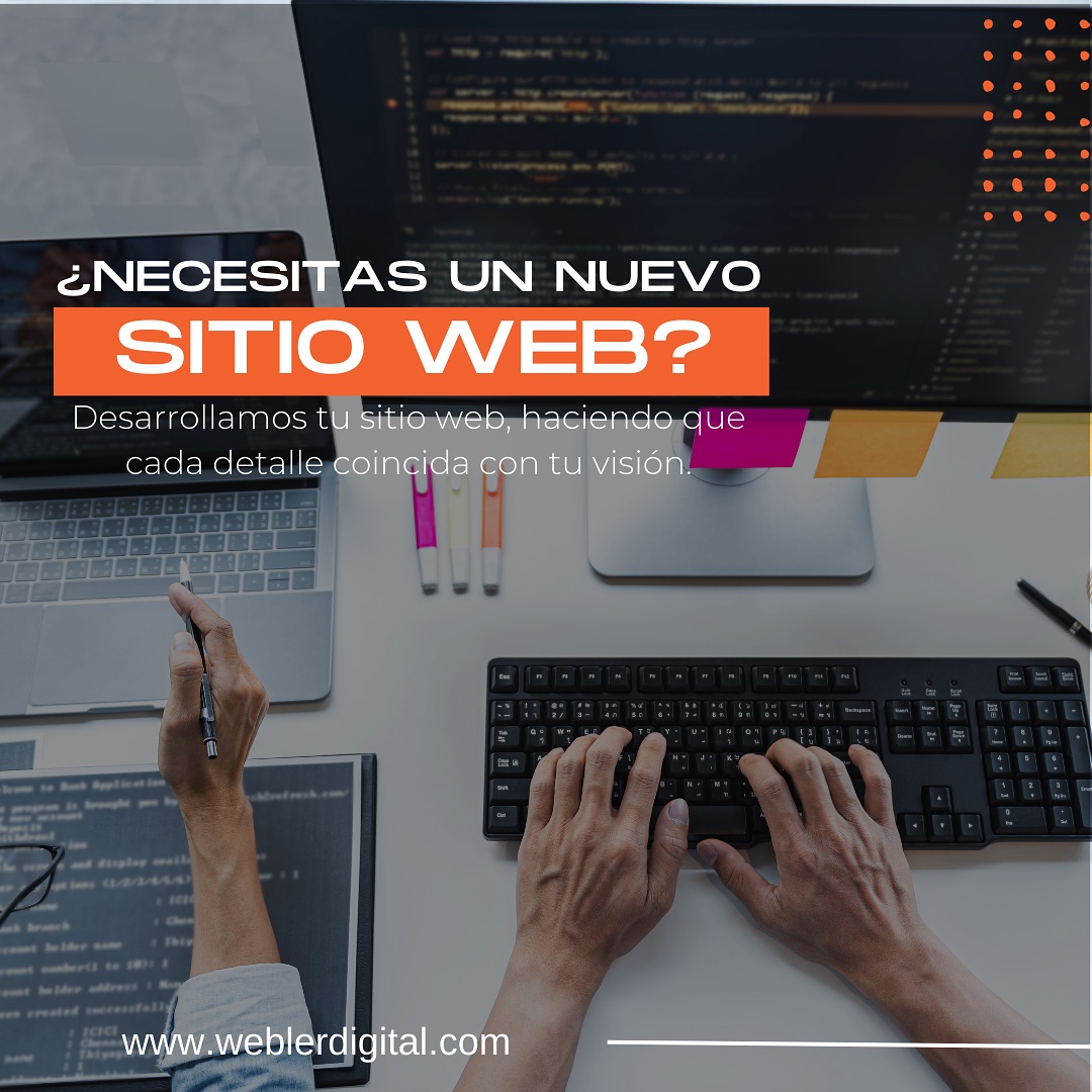 ✨¿Necesitas un nuevo sitio Web?
En Webler Digital ayudamos a impulsar tu negocio desarrollando sitios web que respondan a las necesidades de cada uno de nuestros clientes
¿Por qué Webler?
1. Porque hacemos un diagnóstico exhaustivo de cómo está tu negocio, cuáles son las oportunidades de mejora y sus potencialidades a nivel digital.
2. Porque te acompañamos en todo el proceso para digitalizar tu negocio, ya que sabemos que cada negocio es diferente.
3. Tenemos diferentes planes para apoyarte no sólo en el diseño y desarrollo web, sino que también en cómo estructurar tu negocio, comunicación y conversión.
4. Somos emprendedores igual que tú, por lo tanto comprendemos los desafíos a los cuales te enfrentas.
5. Tomamos pocos proyectos al mes, no más de 10, para dedicarnos al 100% a cada uno de nuestros clientes.
✨ ¿Quieres impulsar negocio?, conversemos y te contaremos cómo te podemos ayudar a alcanzar tus metas
Web: www.weblerdigital.cl
Telefono / Whatsapp: +569 9023 1910
Mail: info@weblerdigital.com
✨Webler Digital, Expert Wix & Growth Digital
#desarrolloweb #diseñoweb #ecommerce #growthdigital #growthmarketing #empresas #negocios