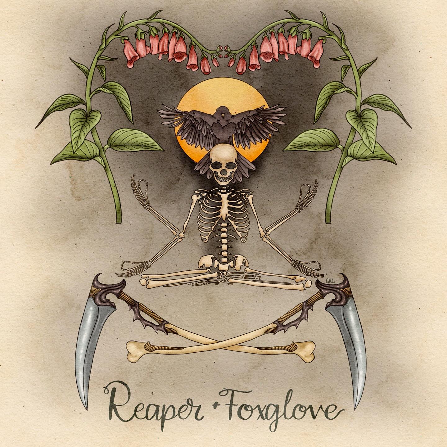 Day 3 of #frightfall2024 and #bloomtober2024 : Reaper + Foxglove !
This is a repurposed and redesigned tattoo concept that I did for my honey last year! I think I love it more now than I did then! Don’t tell him though 🤫
#graphicdesign #design #digitalart #digitalmarketing #graphicdesigner #graphics #creative #designinspiration #graphic #artist #digitalillustration #illustration #logodesign #smallbusiness #sketchbook #procreate #design #october #spooktober #inktober #peggydean #retrosupplyco #reaper #grimreaper #foxglove