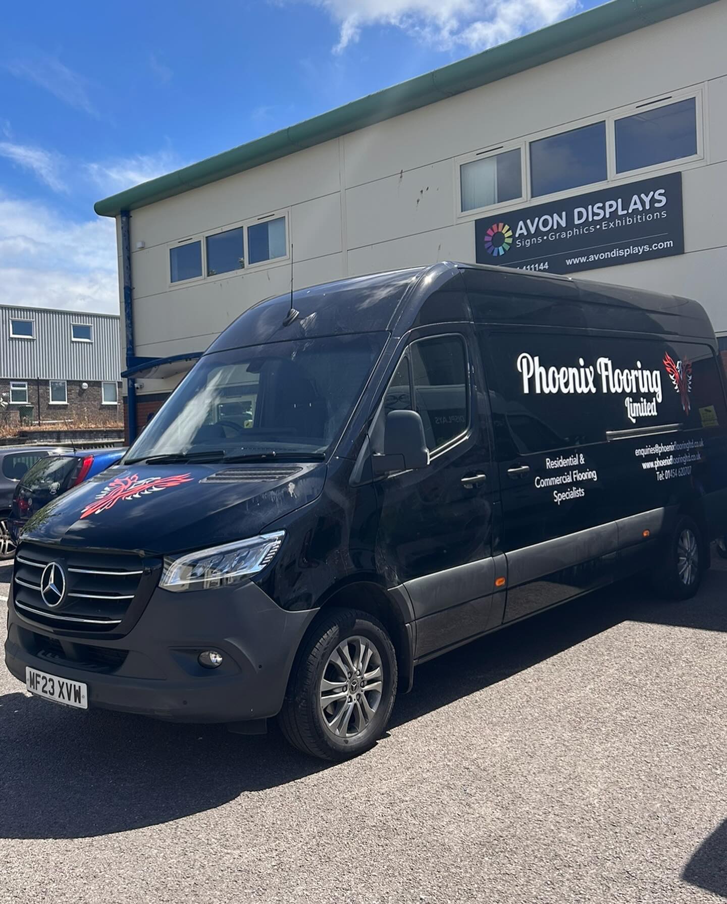 Another vehicle graphic completed by the Avon Displays team! Printed, manufactured and installed van graphics for @phoenixflooringlimited
Vehicle graphics are a great cost effective solution to advertising your brand on the move!
.
.
.
.
.
.
.
#signs #signmaker #vehiclegraphics #design #logo #logodesign #vinyl #vinylwrap #signage #graphicdesign #bristol #bristoldesign #branding #companybranding #advertising #bespoke #print #largescaleprints #signcompany #windowgraphics #shopdisplay #shopfront #bristolbusiness #localbusiness #vinylstickers #vangraphics