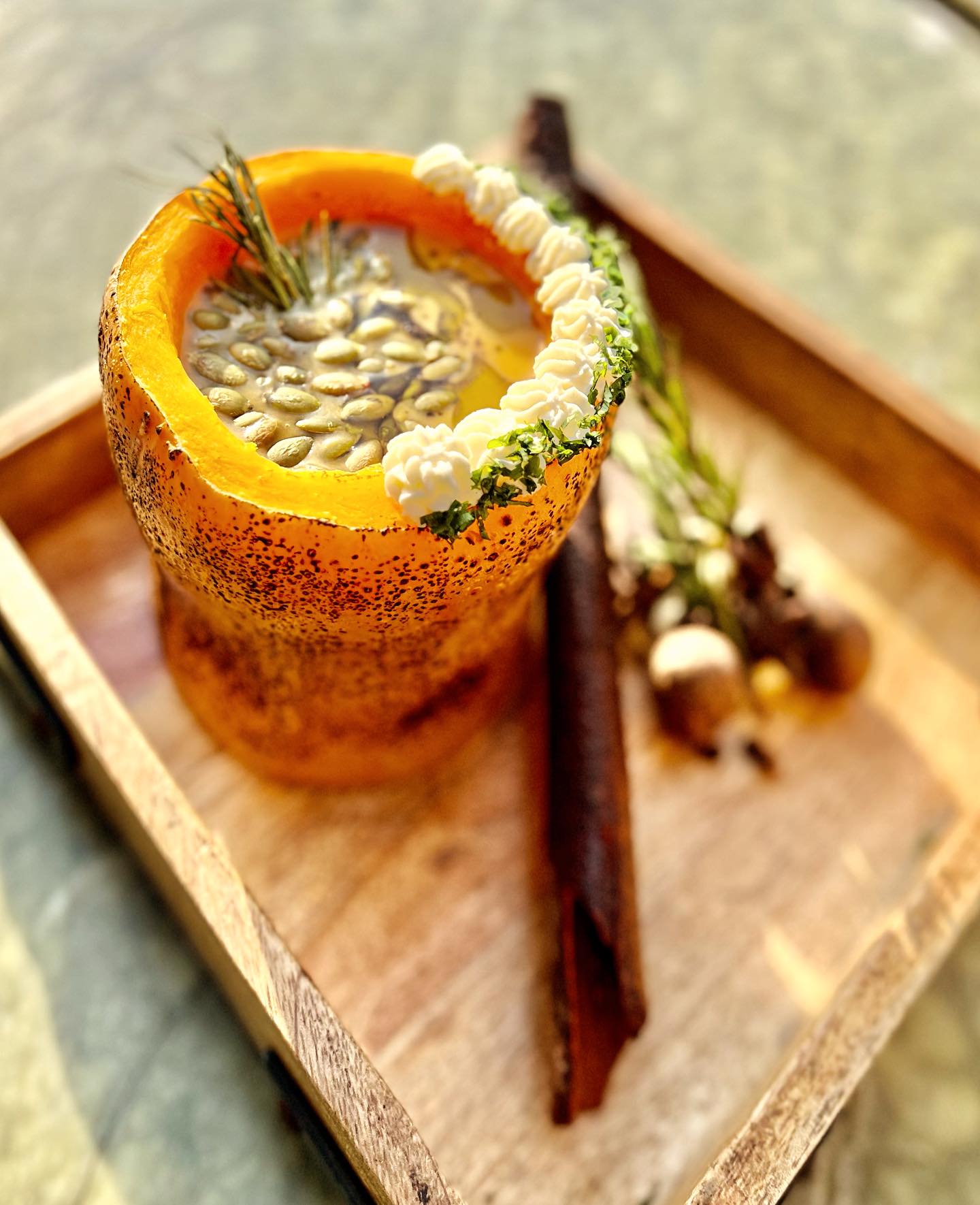 Pumpkin Soup #thanksgiving #thanksgivingmenu @butcherandstill @_the_savage_chef