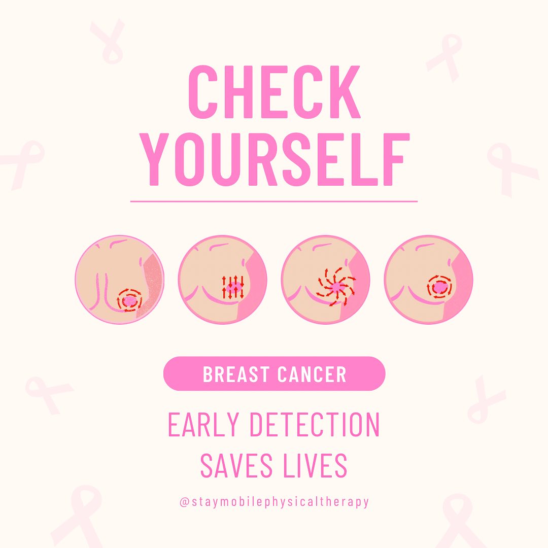 As we close out the month of October for #breastcancerawarenessmonth let us remind every single one of you how important it is to perform self exams. The average age of breast cancer diagnosis continues to grow younger and younger. If you or your partner notice ANYTHING new or different please talk to your doctor and always advocate for your health. You know your body better than anyone else!