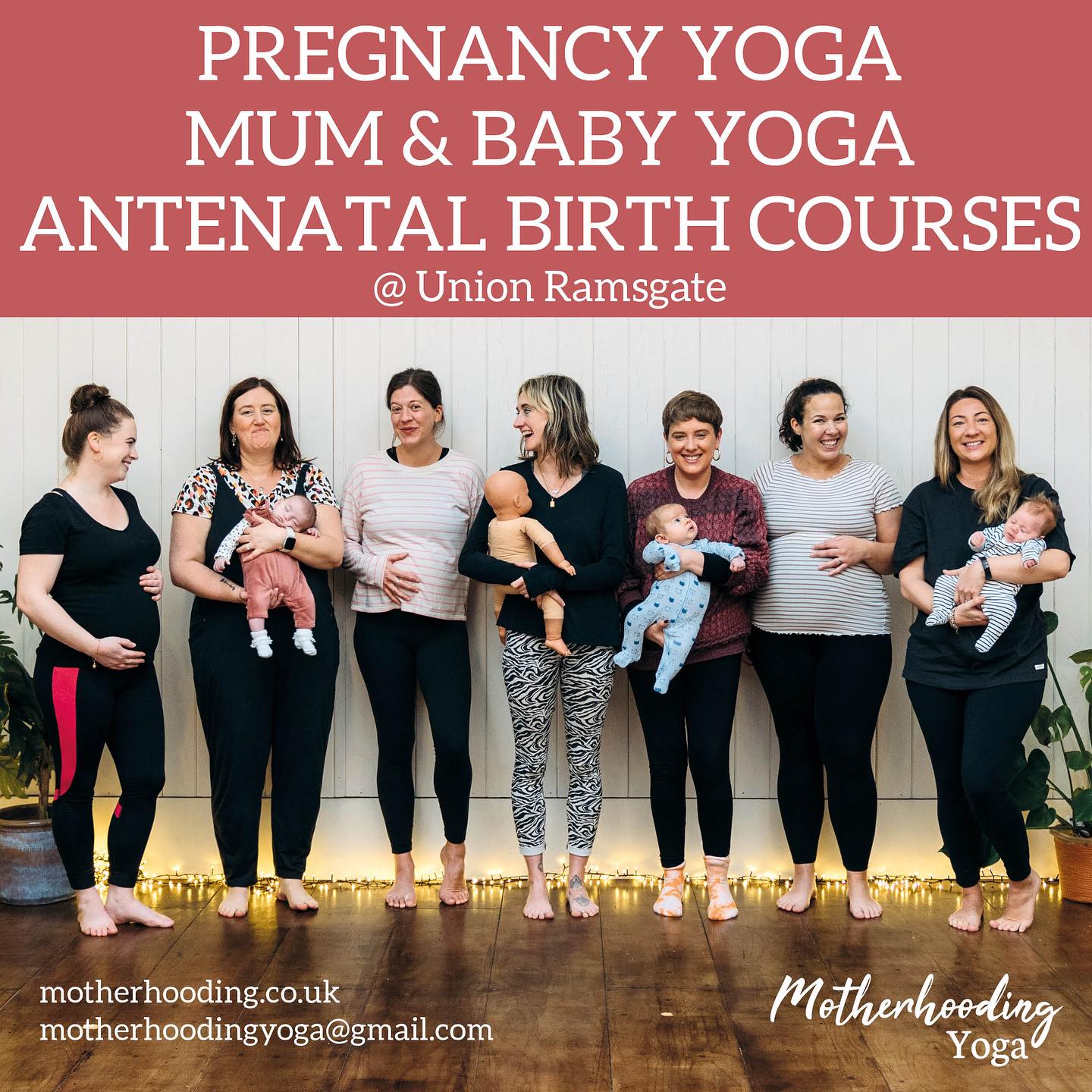 From Pregnancy, to Birth and all the way into postpartum. We got you Mama.
Weekly Pregnancy and Mum & Baby Yoga classes.
Mondays
11.30am Mum & Baby yoga
Wednesdays
6.45pm Pregnancy Yoga
Thursdays
11.30am Mum & Baby Yoga
Plus Every Other Month I run FEDANT accredited Antenatal Birth & Baby Preperation classes for Mothers and their Birth Partner, all from our gorgeous home @unionramsgate
All taught by Me, Kat, a mother, a Doula, Antenatal Educator, Senior Yoga Teacher and founder of Motherhooding Yoga.
The heart of Motherhooding is community. Friendship and support. And we do this through connection, movement and breath work to share the journey of Motherhood together.
#motherhood #parenting #yoga #pregnancy #pregnant #baby #thanet #ramsgate #kent #mum #parent #margate