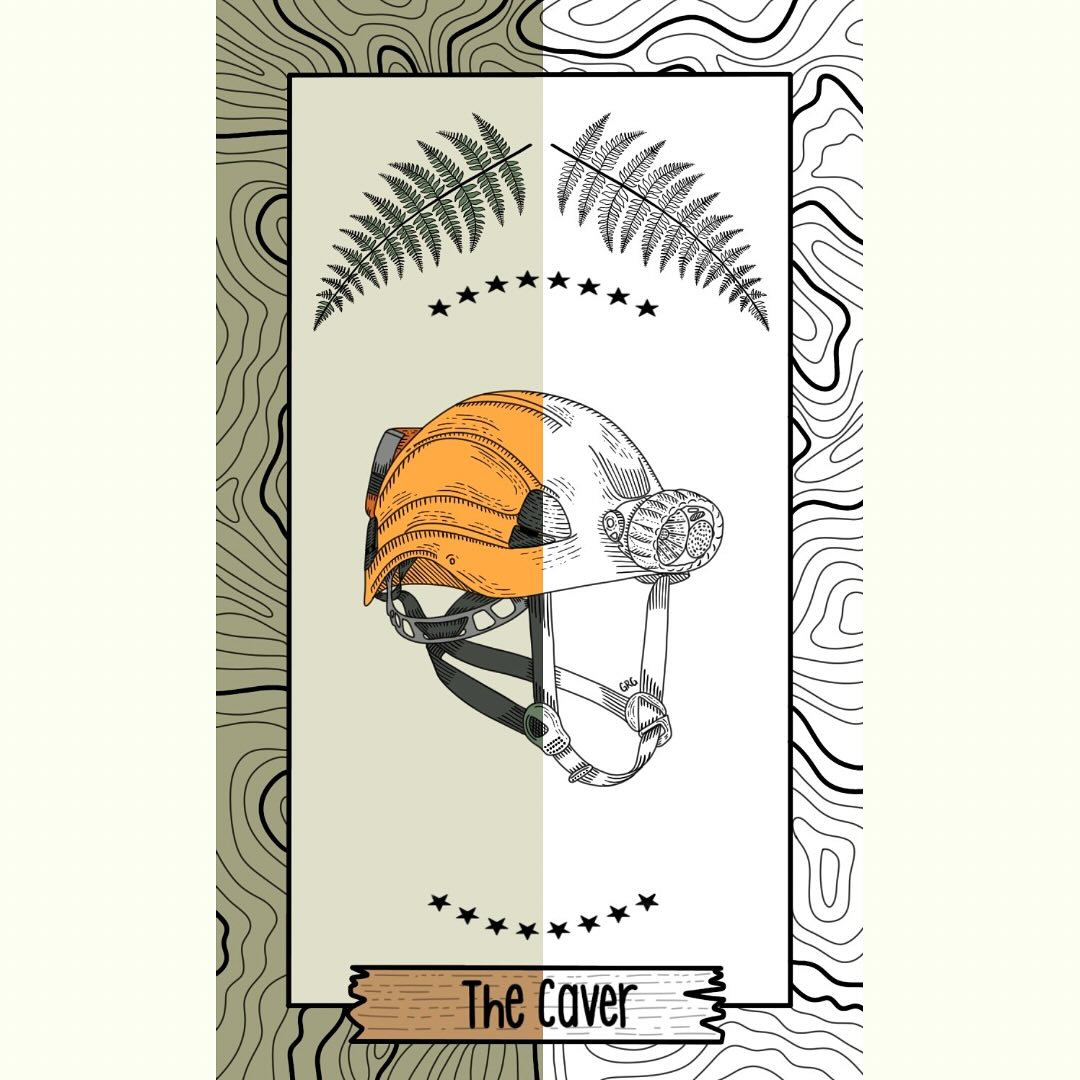 “The Caver” for all of the underground loving baddies out there
#graphicdesign #design #digitalart #digitalmarketing #graphicdesigner #graphics #creative #designinspiration #graphic #artist #digitalillustration #illustration #logodesign #smallbusiness #sketchbook #nature #flora #fauna #flowers #animals #trees #mountains #environment #designwork #procreate #tarot #witchy #adventure #caving #caves