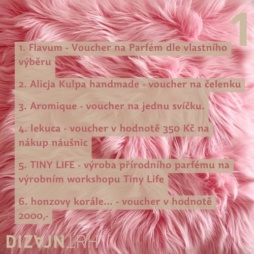 ✨ Máme pro vás dárek! ✨
A je to tady! Máme pro vás výběr z hroznů letošního Dizajntrhu - a s trochou štěstí můžete být právě vy šťastní majitelé jednoho z dárečků.
‼️UPDATE: Soutěž uzavřena ❤️
Jak soutěžit?
🩷 Dej like příspěvku;
🩷 followuj profily všech výrobců z jednoho obrázku soutěže (tzn. profil prodejce, od kterého chcete vahrát voucher a k tomu i všech 5 ostatních z obrázku);
🩷 do komentáře napiš voucher (číslo voucheru), který bys nejraději vyhrál/a a označ někoho, komu bys výhru taky přál/a;
🩷 bonusový vstup do soutěže získáš, když nasdílíš příspěvek do svého příběhu a označíš nás (pozor, pokud máte soukromý profil, neuvidíme to).
Výherce vyhlásíme ve čtvrtek večer.
Je možné získat celkem tři "vstupenky" do soutěže (přes fb a ig, na každém profilu jeden komentář = 1 vstup + sdílení v příběhu = další vstup).
Výherci si své výhry vyzvednou přímo na Dizajntrhu, o konkrétním postupu budou kontaktování v soukromé zprávě. Pozdější vyzvednutí voucheru nebude možné.
#dizajntrh2024 #soutěž #štěstí
Soutěž není sponzorovaná, podporovaná ani nijak spravovaná společností Meta a není s ní jakýmkoliv způsobem spojená.
