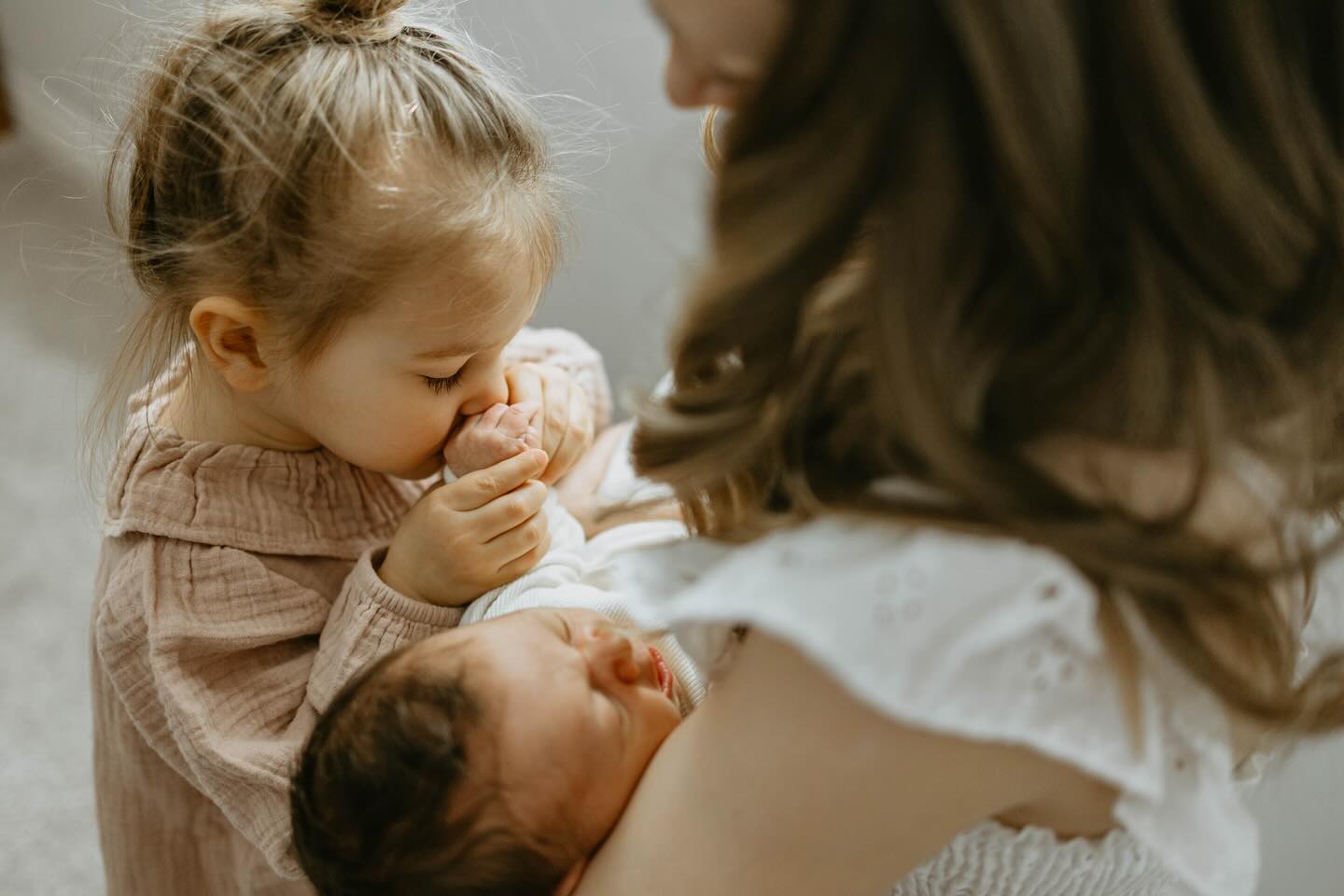 Proud sister and her momma. Oh how I have missed all the babies!