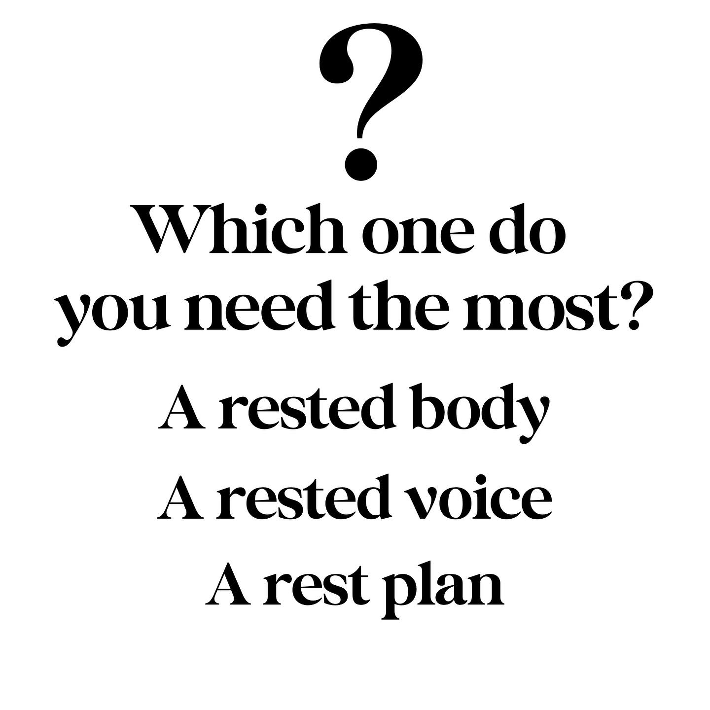Please reply what you need the most!
Science proves that rest supports our neuroplasticity. What does that mean. It means, when we rest more our patterns change. Our stories that keep us stuck in lack, release and reveal abundance.
When you are ready to recieve rest, a door opens. Actually, that door is always open, welcoming you rest when you can.
Being rested is more than jusy laying down for a nap...Don't get me wrong, Naps are great..but it's not the only way to REST.
There are active and passive practices of rest.
Are you REST CURIOUS?
If you are local, I will be offering an inperson 21 day Rest Curious Experiment at Roots Yoga in Wadsworth.
An online evergreen version + community interaction is in the works for my online community!
#connected
#community
#rootsyogawadsworth
#yoga
#meditation
#nidra
#rest