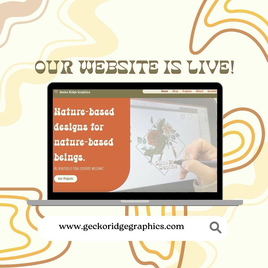 The mobile site and the store are still under construction but hop on your laptop or tablet to check out www.geckoridgegraphics.com to look at current projects, and subscribe to the newsletter to stay up to date on new products and projects!
#graphicdesign #design #digitalart #digitalmarketing #graphicdesigner #graphics #creative #designinspiration #graphic #artist #digitalillustration #illustration #logodesign #smallbusiness #sketchbook #nature #flora #fauna #flowers #animals #trees #mountains #environment #designwork #procreate