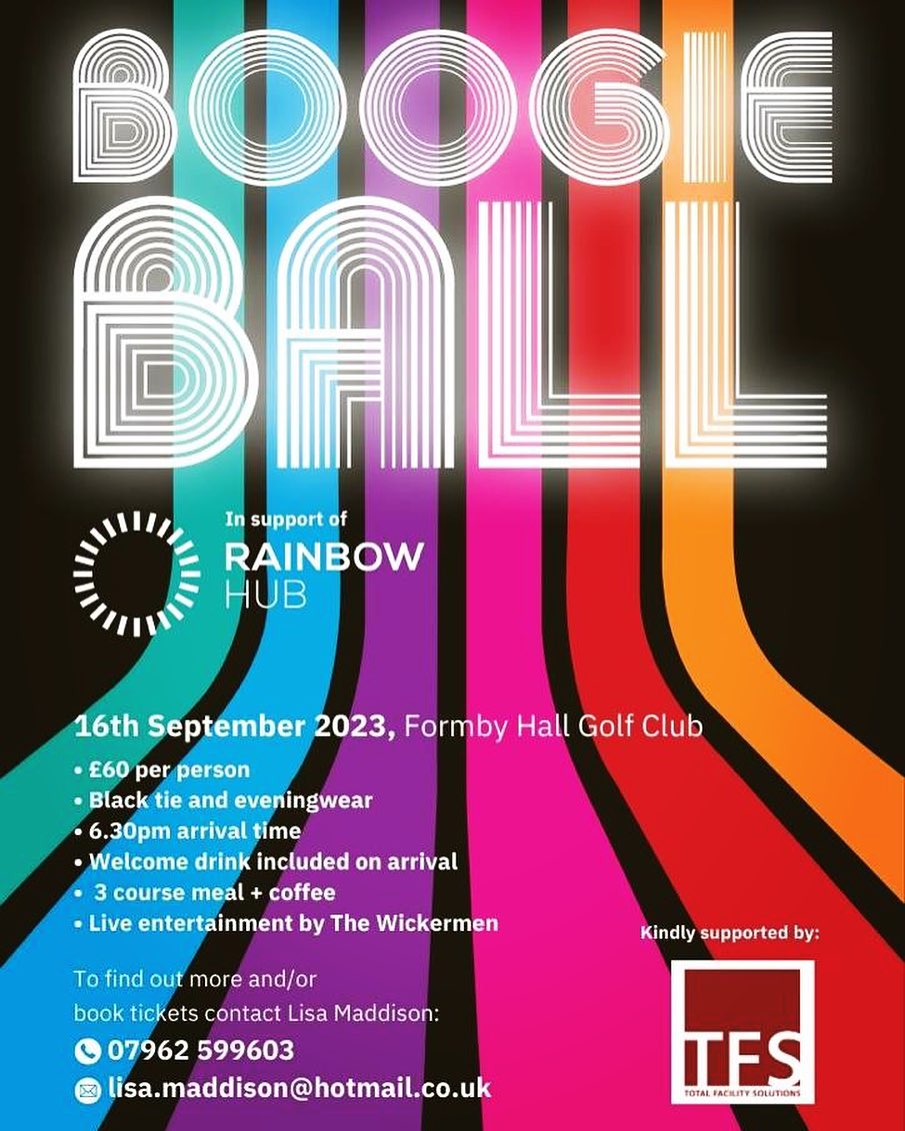TFS group are delighted to be providing corporate support for a fifth consecutive year in aid of Rainbow Hub. Our unwavering support echos our commitment to supporting both local and international charities in-line with our corporate social responsibility values. #tfs #csr #charity #rainbowhub #boogieball #cleaning #security #charitygiving #corporatesupport