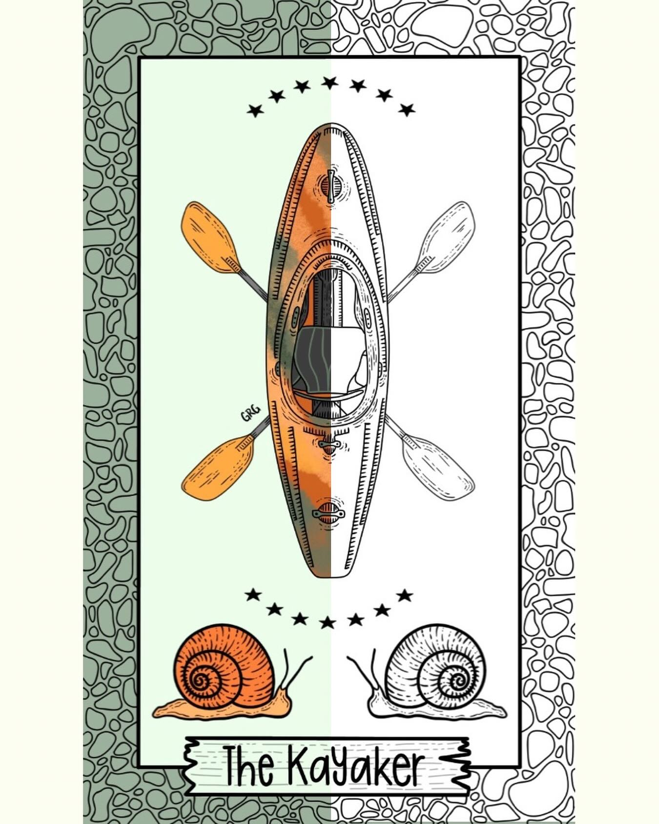 Water based sports coming in hot starting with “The Kayaker”!!
Join my email list, “The Terrarium”, to find out when this merch design will be available!!
#graphicdesign #design #digitalart #digitalmarketing #graphicdesigner #graphics #creative #designinspiration #graphic #artist #digitalillustration #illustration #logodesign #smallbusiness #sketchbook #nature #flora #fauna #flowers #animals #trees #mountains #environment #designwork #procreate #tarot #adventure #whitewater #whitewaterkayaking #kayak