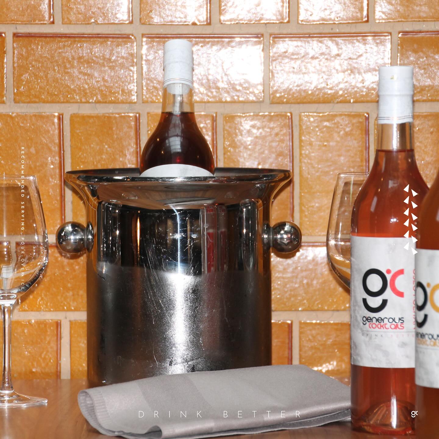 Leave it at the table
#drinkbetter #cocktails #rtd #bottledcocktails #generouscocktails