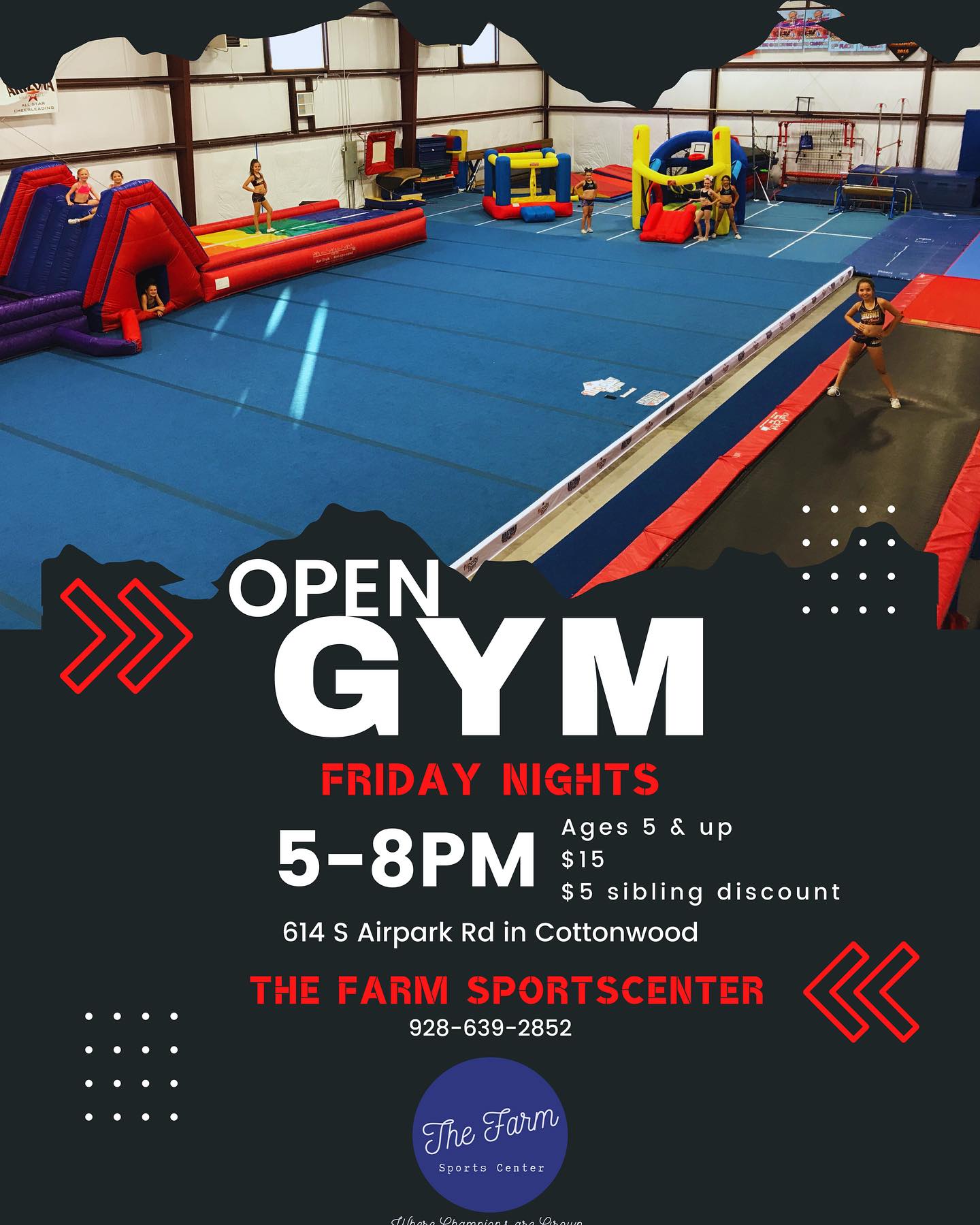 See yāall Friday! www.thefarmsportscenter.com