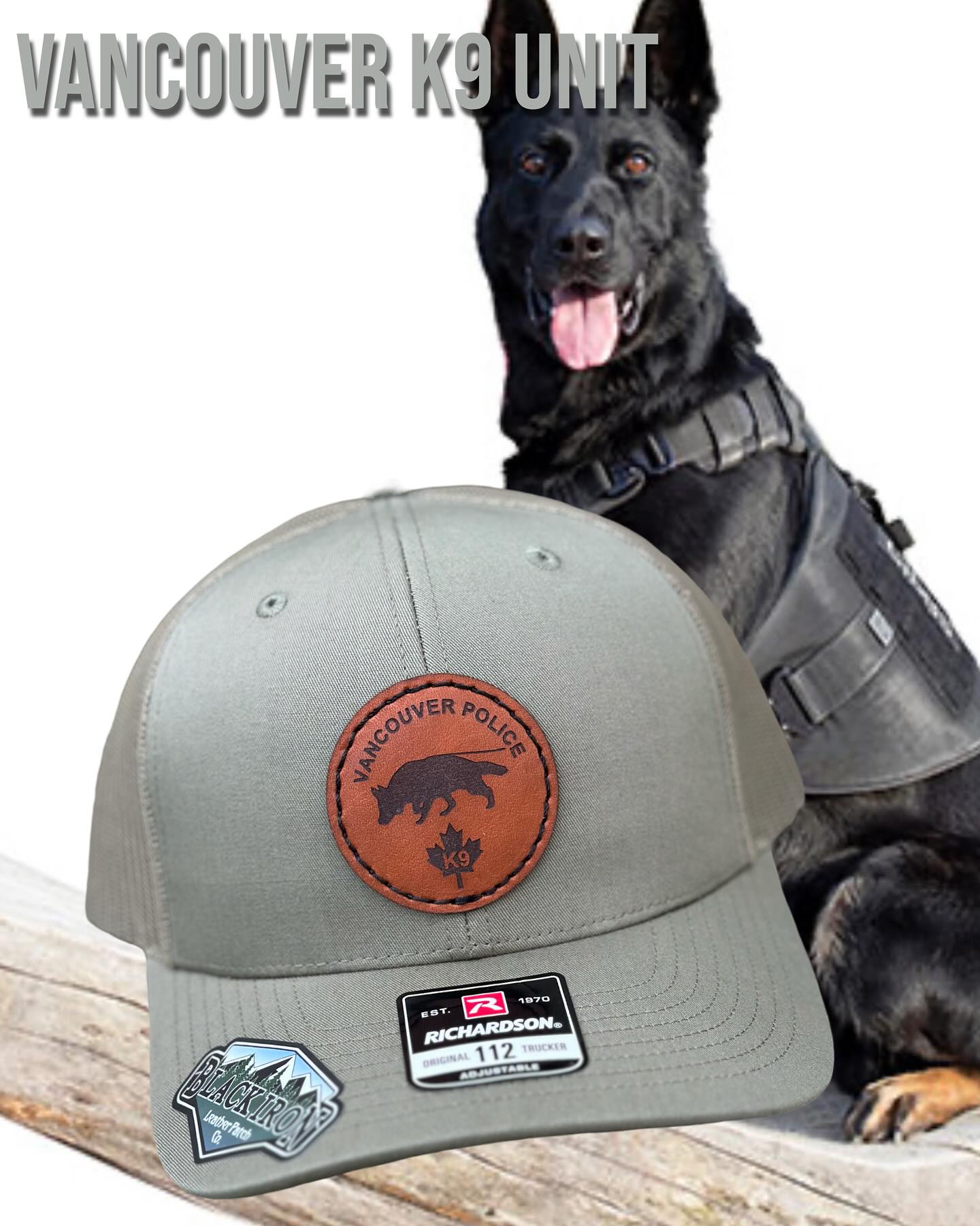 Re-order with a new logo for the Van K-9 unit. Thanks DJ.