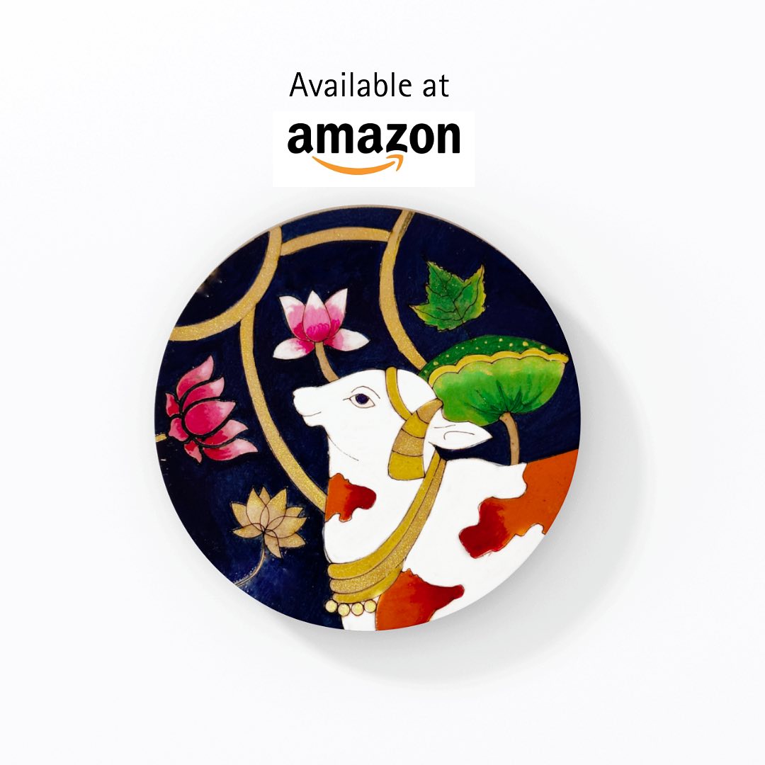Exciting news, folks! 🌟 Our stunning Pichwai Hand-Painted Coaster Set of 6 is now available on Amazon! Elevate your home decor game with these exquisite pieces of art that also protect your furniture. 🎨✨ Click the link in our bio to shop now and add a touch of elegance to your space! 🏡💖
#PichwaiCoasters #HandPaintedArt #AmazonFinds #HomeDecor"