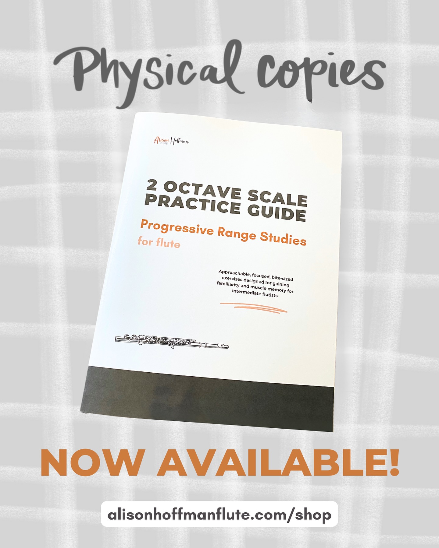 Repetition. Not just repetition for the sake of “I was told I need to practice more so I’ll just play the same thing over and over again even though it’s not getting any easier to play” but intentional repetition like this.
Intentional repetition leads to ease of fingers, tone, breath, and brain. In other words, the freedom to make expressive music.
The 2 Octave Scale Practice Guide is now available in physical copies for all of you who prefer learning that way! Download the free sample in Bb Major to give it a test run. I’m really proud of this thing and I think you’re going to love it.