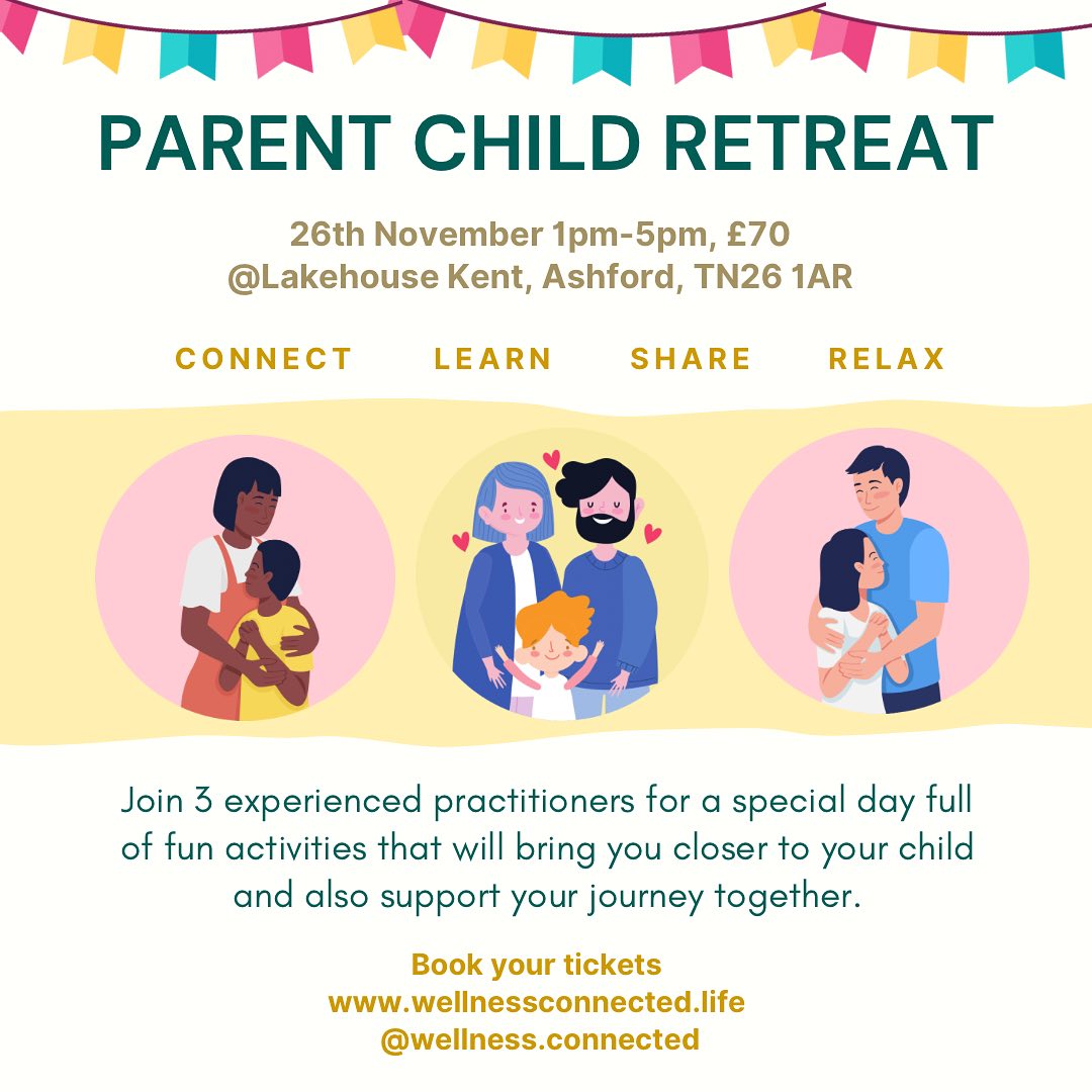 Looking to nurture a deeper connection with your child?
Seeking moments of joy, growth, and togetherness?
Come join our upcoming parent and child retreat. Feel reassured as three seasoned facilitators guide you through an enriching experience. Anticipate heartwarming bonding activities, delicious treats, refreshing breaks, and delightful surprises along the way.
Book your tickets through the link in my bio ❤️