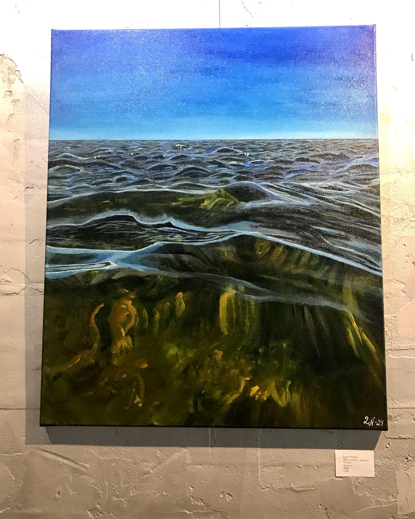 Kurkistus heinäkuun näyttelyyn:
”Aika pysähtyy, aallot ei” - Laura Nietola
Aatos Gallerian & Aatos Cafen aukiolo heinäkuussa:
Ma-pe 9.30-14
La 10-14
(Huom. Ensi ke 10.7. poikkeuksellisesti suljettu)
#taidemaalaus
#akryylitaide
#denimart
#uniikkiataidetta
#taidenäyttely
#taidettakotiin
#uniikkisisustus
#finnishdesign
#taidekesä
#kotimaistataidetta
#naistaiteilijat
#Porvoo
#VisitPorvoo
#Aatosgalleriaporvoo
@aatosgalleriaporvoo @aatoscafe @vanha123_porvoo @hannakekalainen