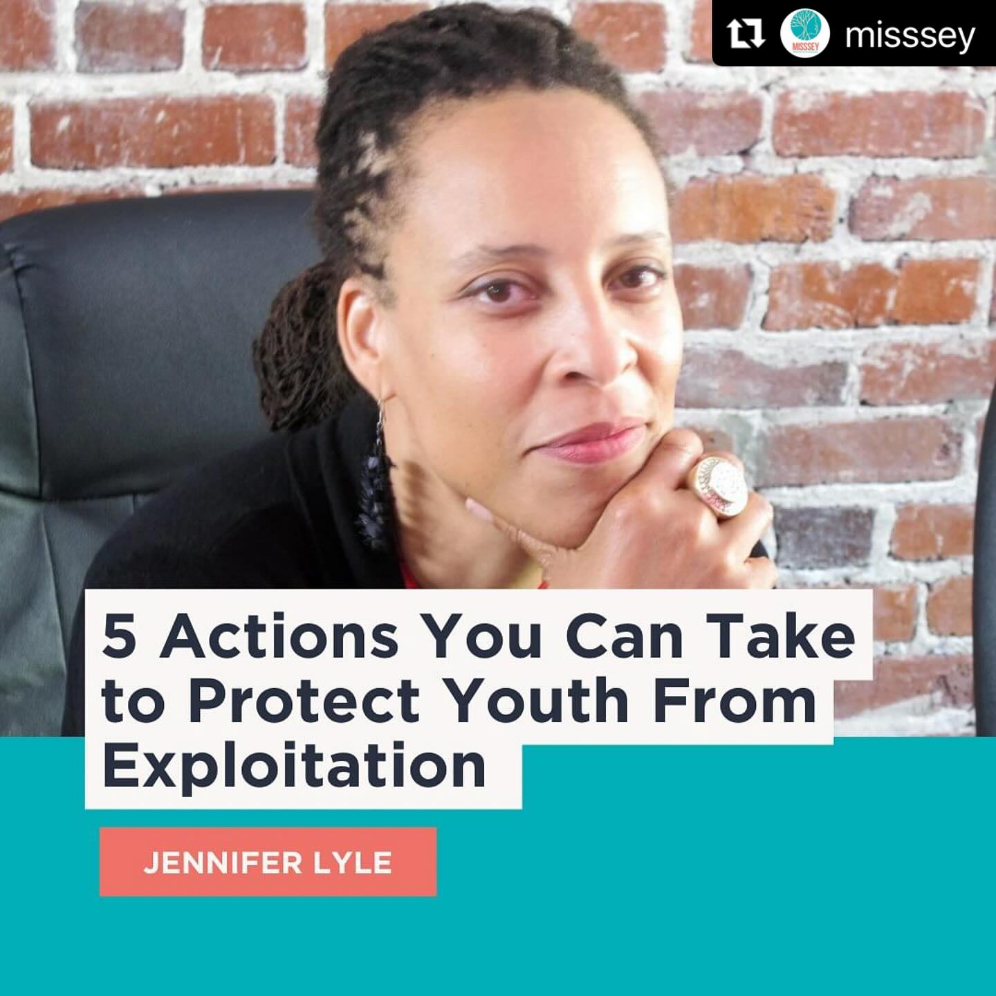 #Repost @misssey with @use.repost
・・・
You may be watching the news and feeling overwhelmed with the amount of violence and the disregard of human rights across the globe. Even then, it is our unwavering collective effort, not despair, that has the power to create change.
Take every action you can, like doing these 5 things to protect young people from exploitation! #takeaction