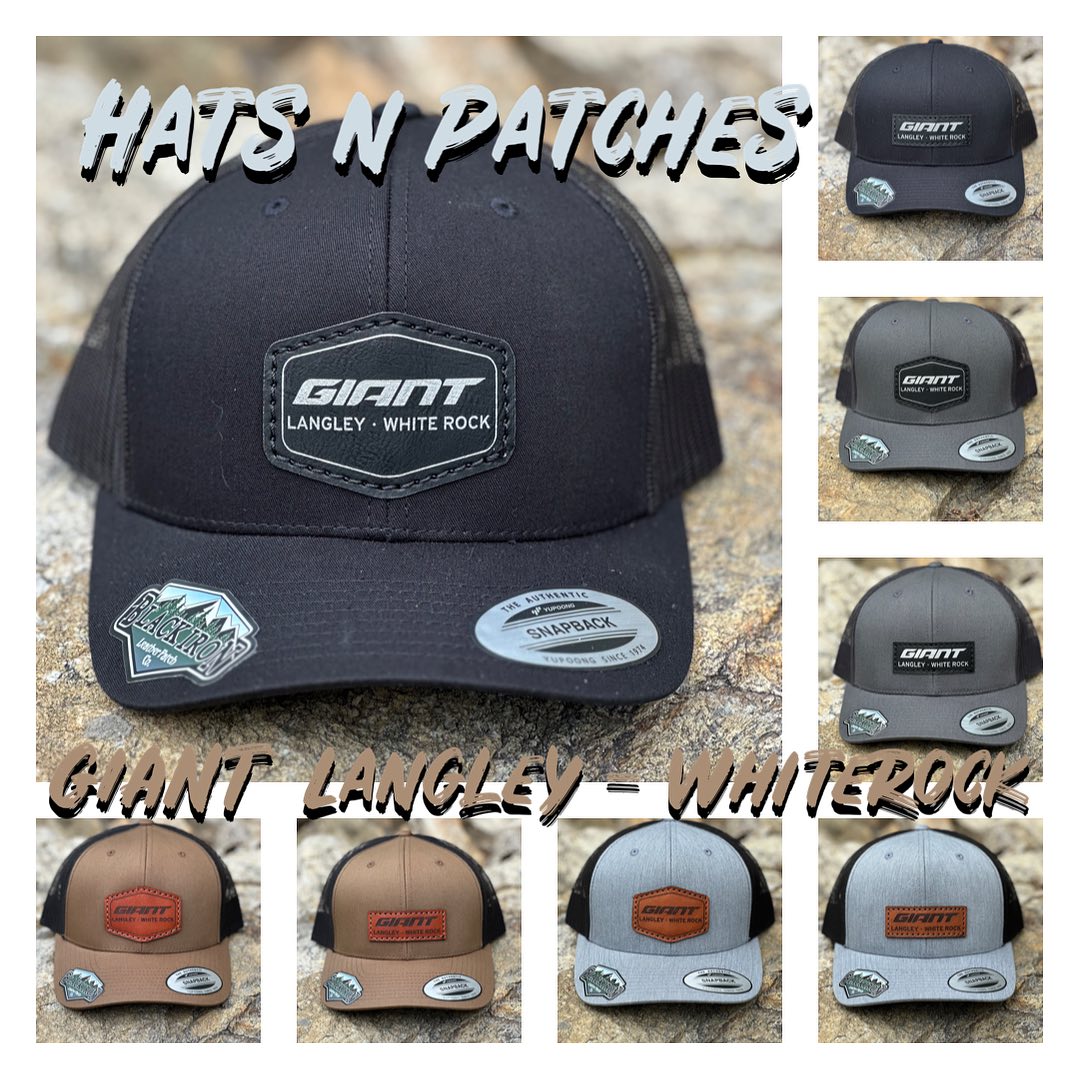 Order out to Chris and the gang @giantlangley for the fall rides! www.BlackIronLeathrrPatch.com