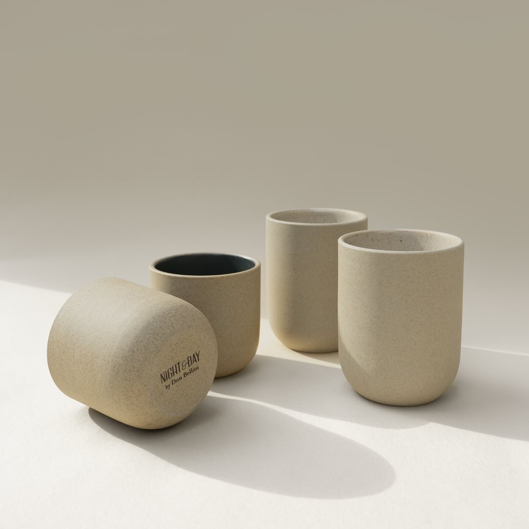 Calling all coffee lovers! ☕️ Are you team big or small? Introducing our Night & Day collection’s Cappuccino Cups, available in two sizes, 250ml and 350ml. Choose the perfect cup to satisfy your caffeine cravings!
#nightandday #teacup #coffeecup #porcelain #ceramic #rustic #donbellini #drinkware #tableware #coffee