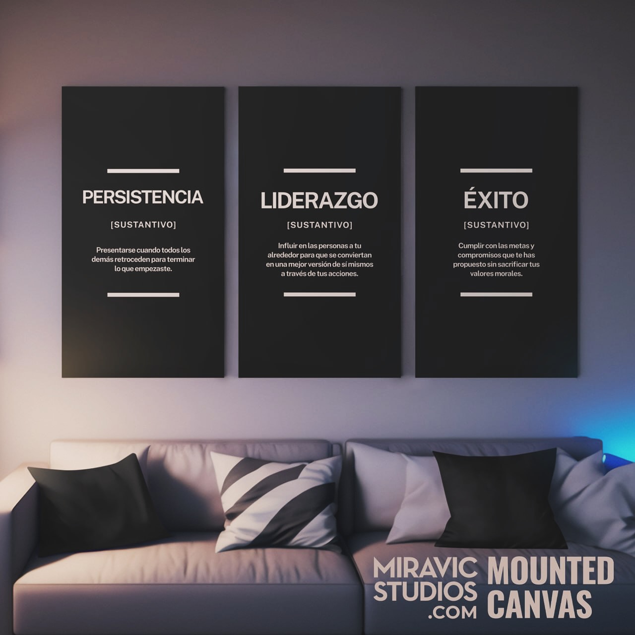 ¿Quieres que tus espacios hablen por sí mismos? Este es el camino. Descubre la magia de la elegancia casual con nuestro Motivation Wall Art. Porque, sinceramente, tus paredes merecen destacar. ✌️🖼️ #PragmaticVibes #motivación #inspira #CanvasCool