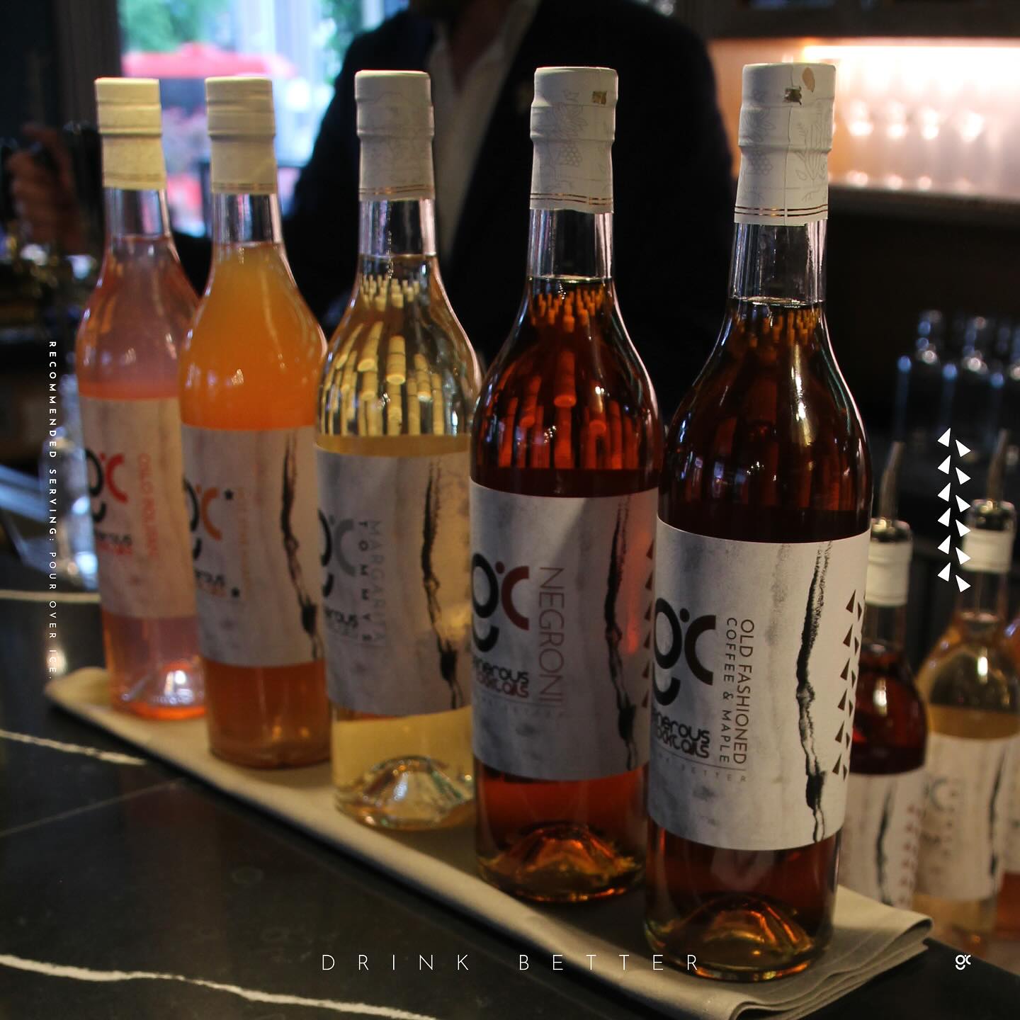 Looks good on the bar!
Remember they would look good on the table too! ;)
Wine bucket with ice and a couple of glasses! It’s easy!
@lundmark_1 @adrianmichalcik @slavomirkytka @generous_cocktails
#drinkresponsibly #cocktails #bottledcocktails #drink #oslo #norway #drinkbetter #pouroverice