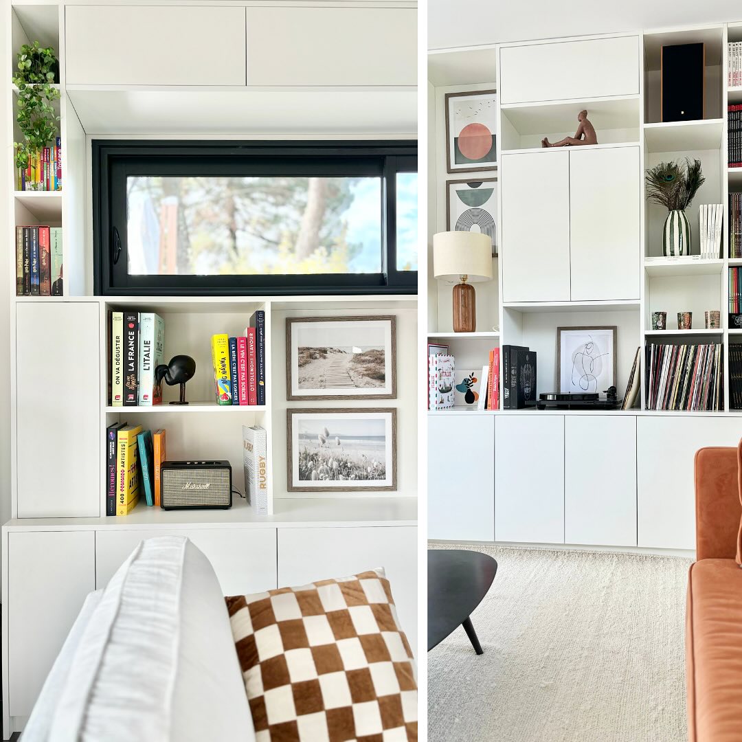 AVANT/APRÈS - Projet LEROY.
.
Marion et Thibault souhaitaient un espace de rangement généreux, alliant confort, fonctionnalité et luminosité, le tout agrémenté de touches de couleurs chaudes dans la décoration.
.
Pour répondre à leurs attentes, j’ai conçu des plans pour un grand meuble sur mesure et proposé un aménagement détaillé ainsi qu’une décoration complète. J’ai également inclus plusieurs suggestions, permettant aux clients de choisir parmi les liens du listing shopping pour créer leur propre univers, y compris des éléments de petite décoration.
.
.
.
#DesignIntérieur #Au50bis #architectureinterieur #Décoratricebordeaux #architecteinterieur #mobiliersurmesure #RénovationIntérieure #rénovationmaison #InspirationIntérieure #InteriorDesign #decoratriceleognan #architecteinterieurleognan #leognan #bordeaux